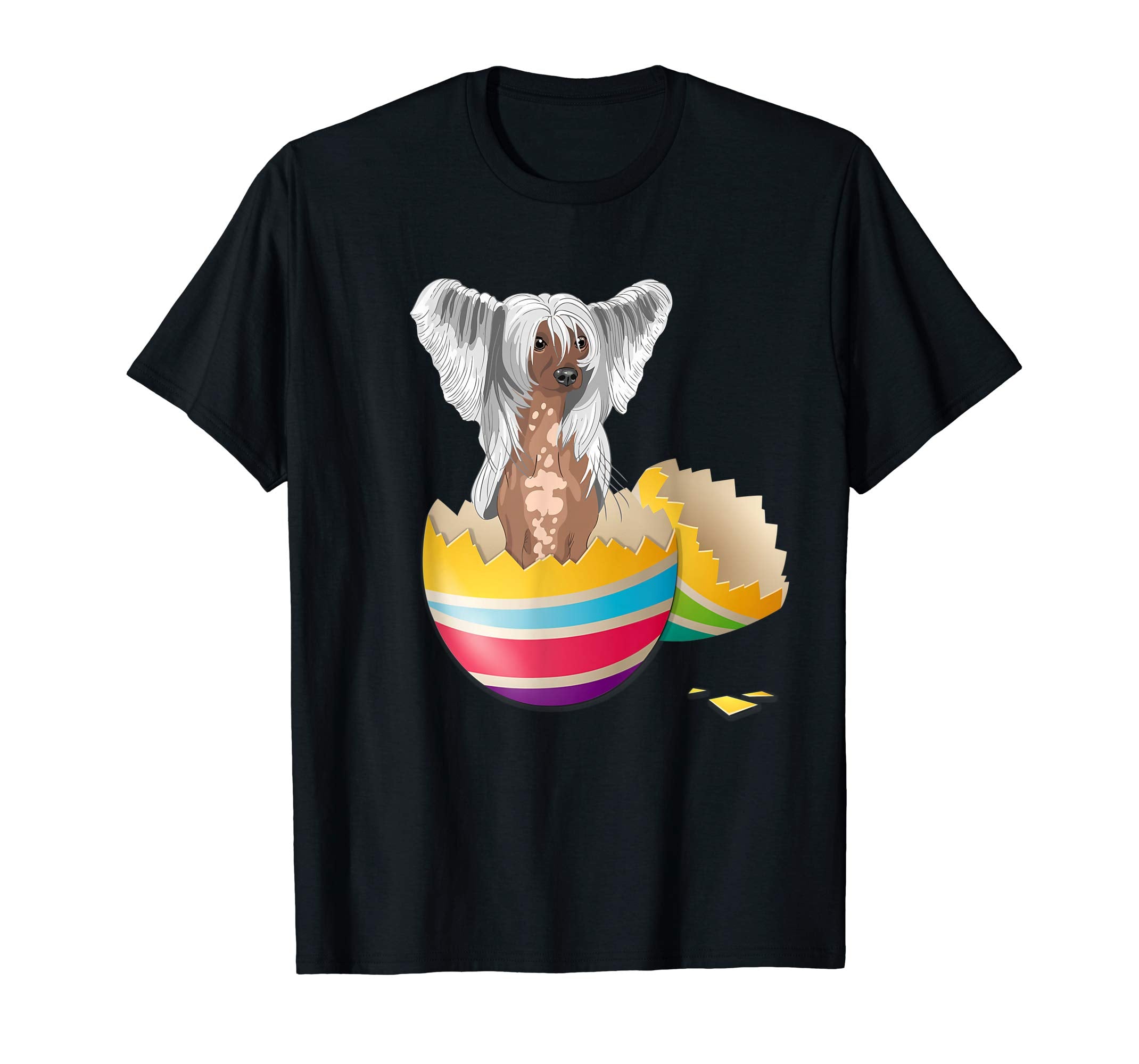 Chinese Crested Hatching From Easter Egg Easter Day Shirt