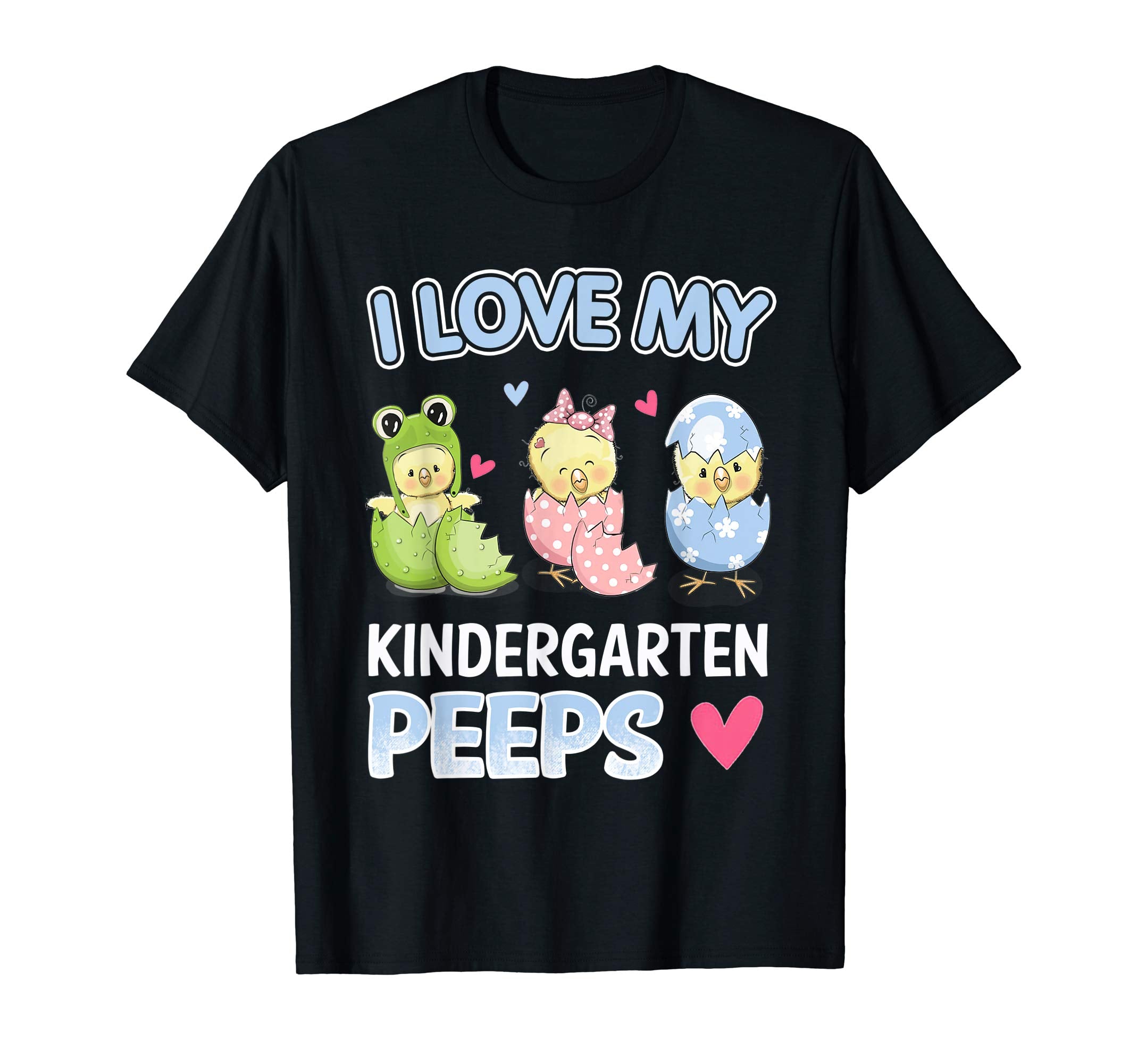 I Love My Kindergarten Peeps Easter Day T-Shirt