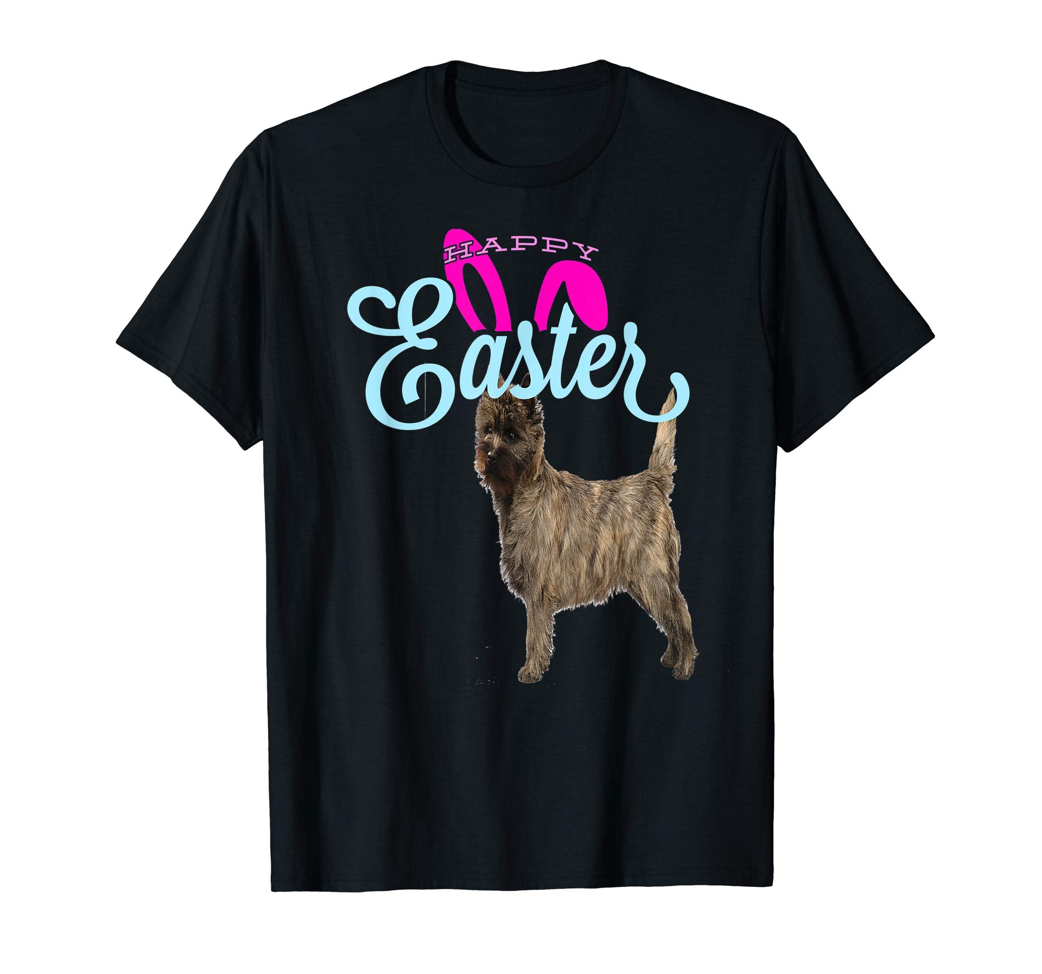 Easter Bunny Cairn Terrier Tshirt Dog Men Women Gift