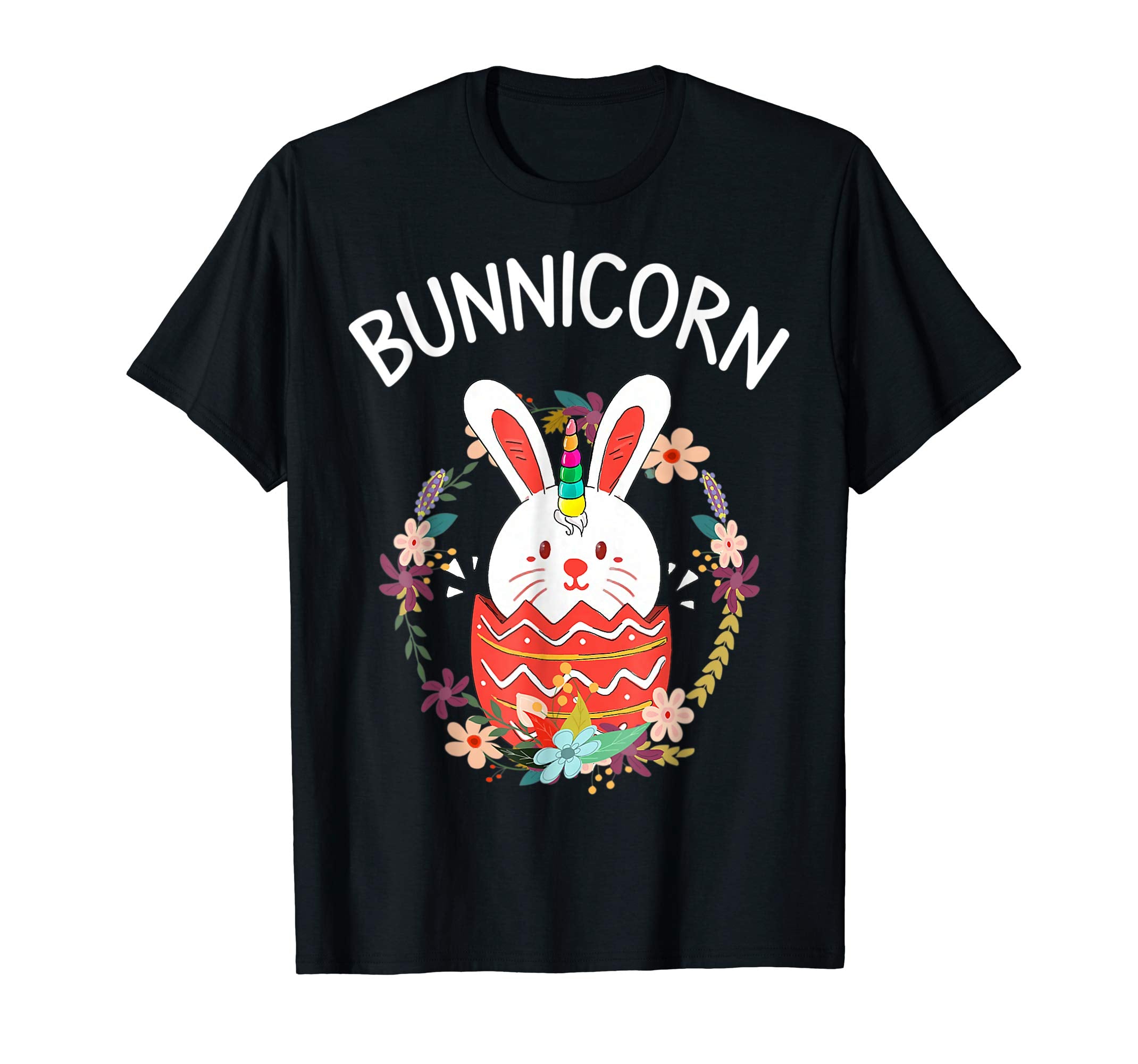 Bunnicorn Cute Bunny Unicorn Easter Day Shirt For Girl Kids