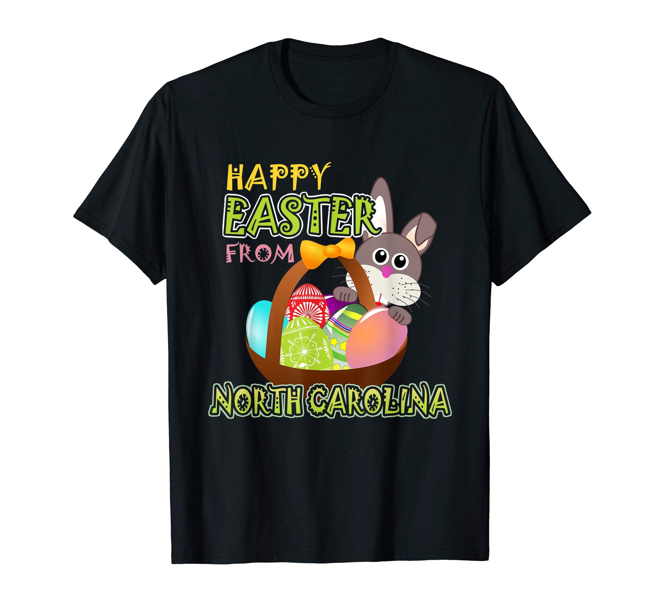 Happy Easter from North Carolina Funny States T-Shirt
