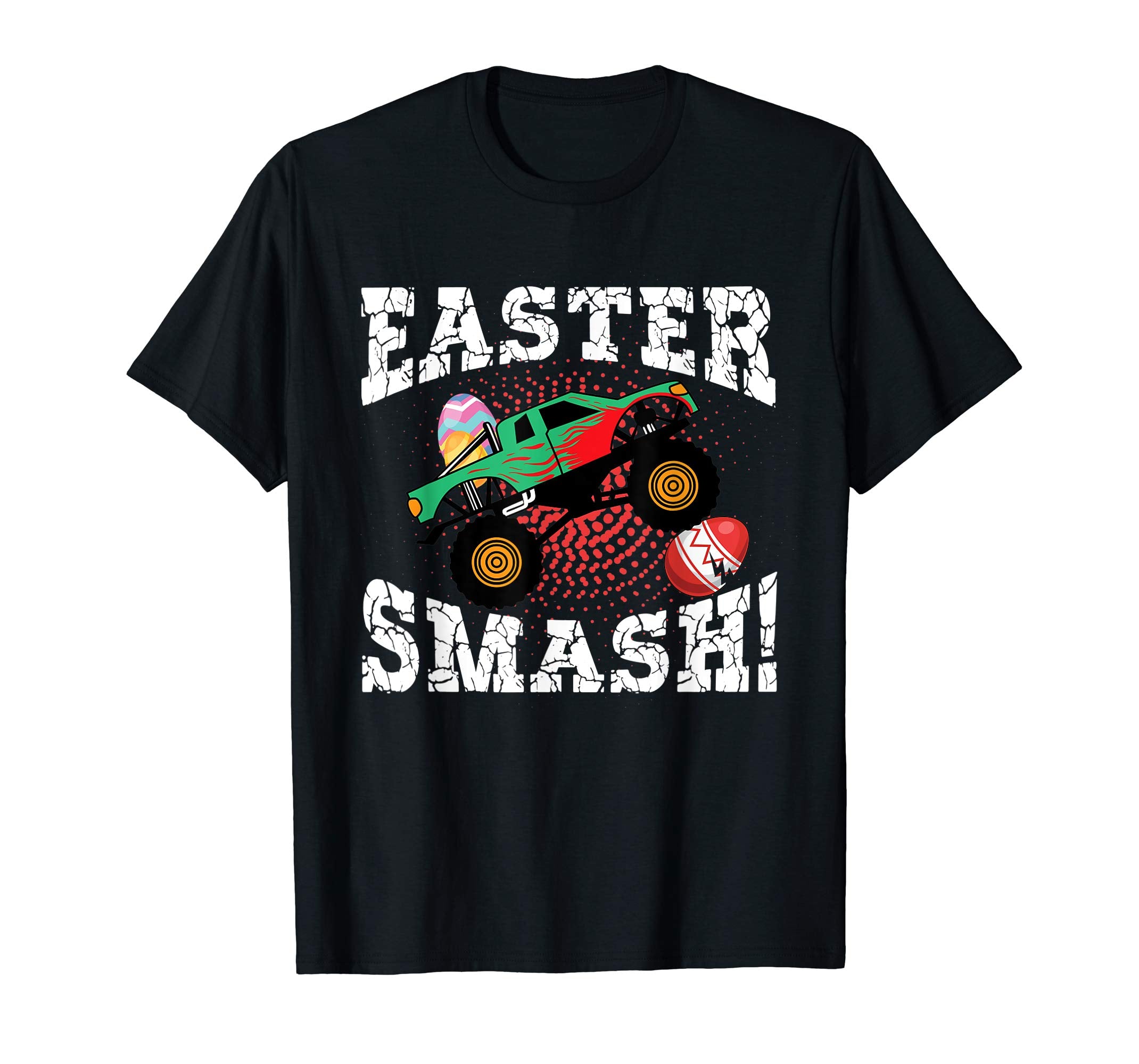 Easter Monster Truck Easter Smash Men Women Kids T-Shirt