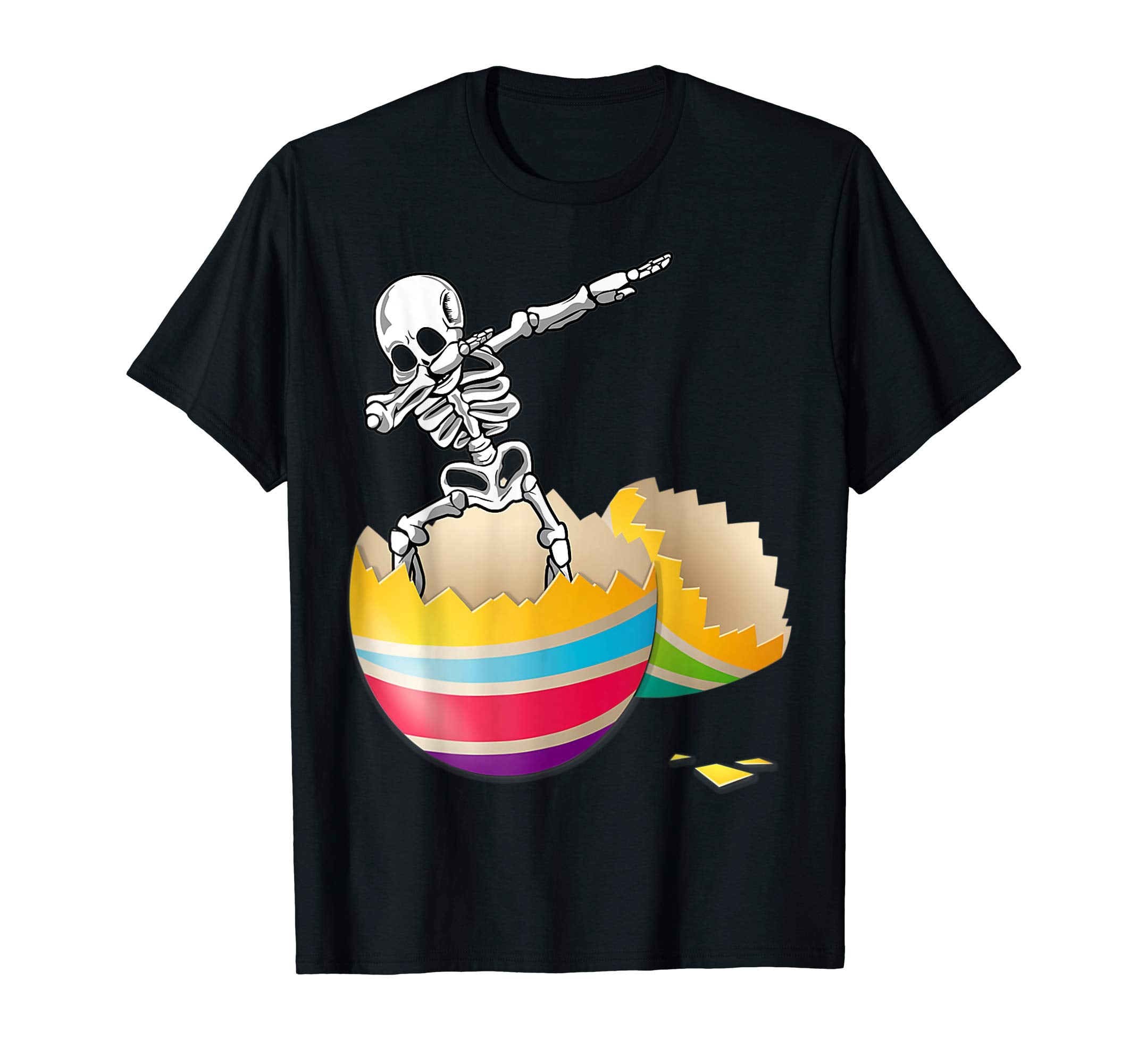 Skeleton Dabbing Easter Eggs Easter Day Shirt