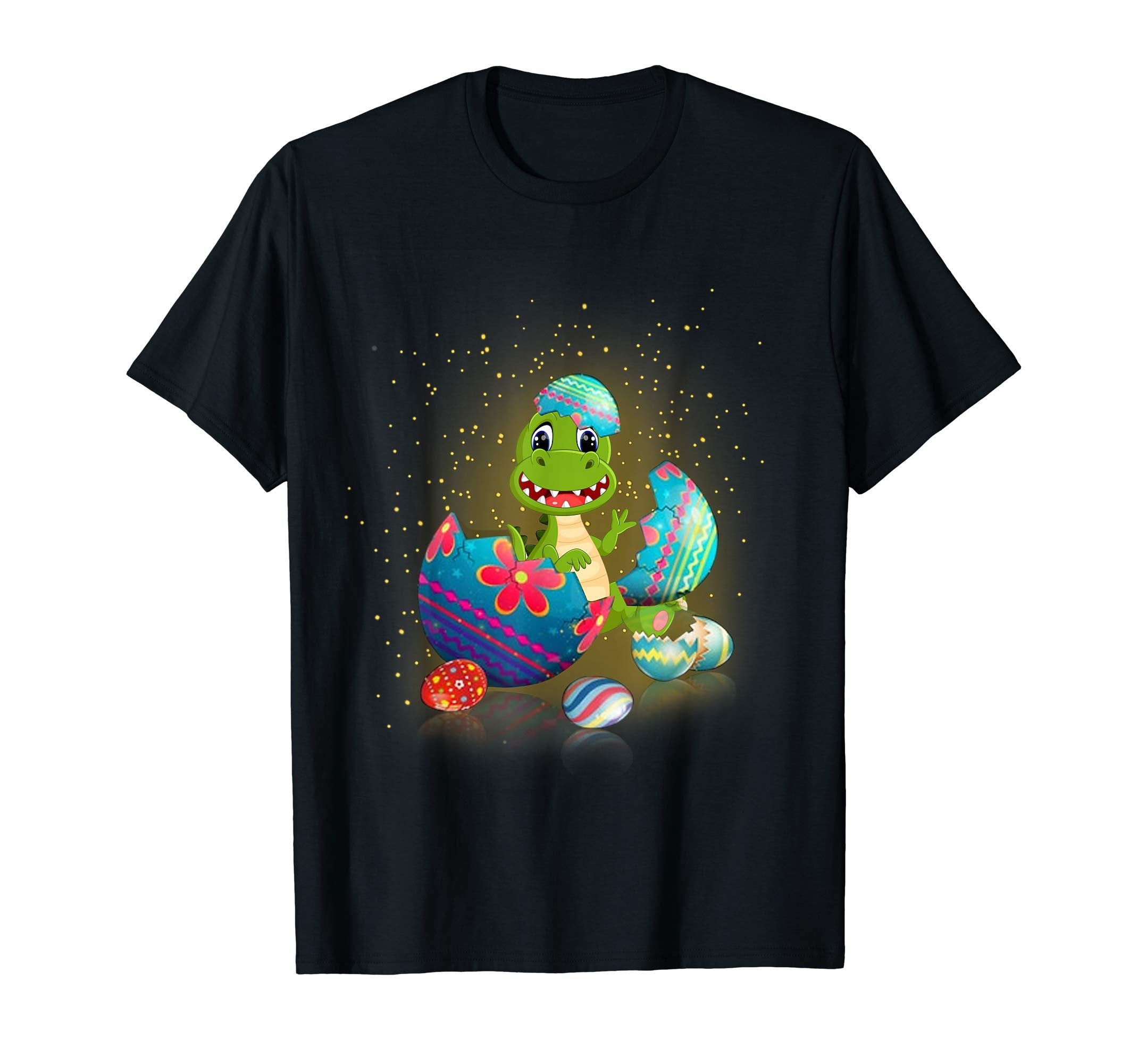 Dinosaurs Easter Eggs Funny T-Shirt Happy Easter Bunny Gift