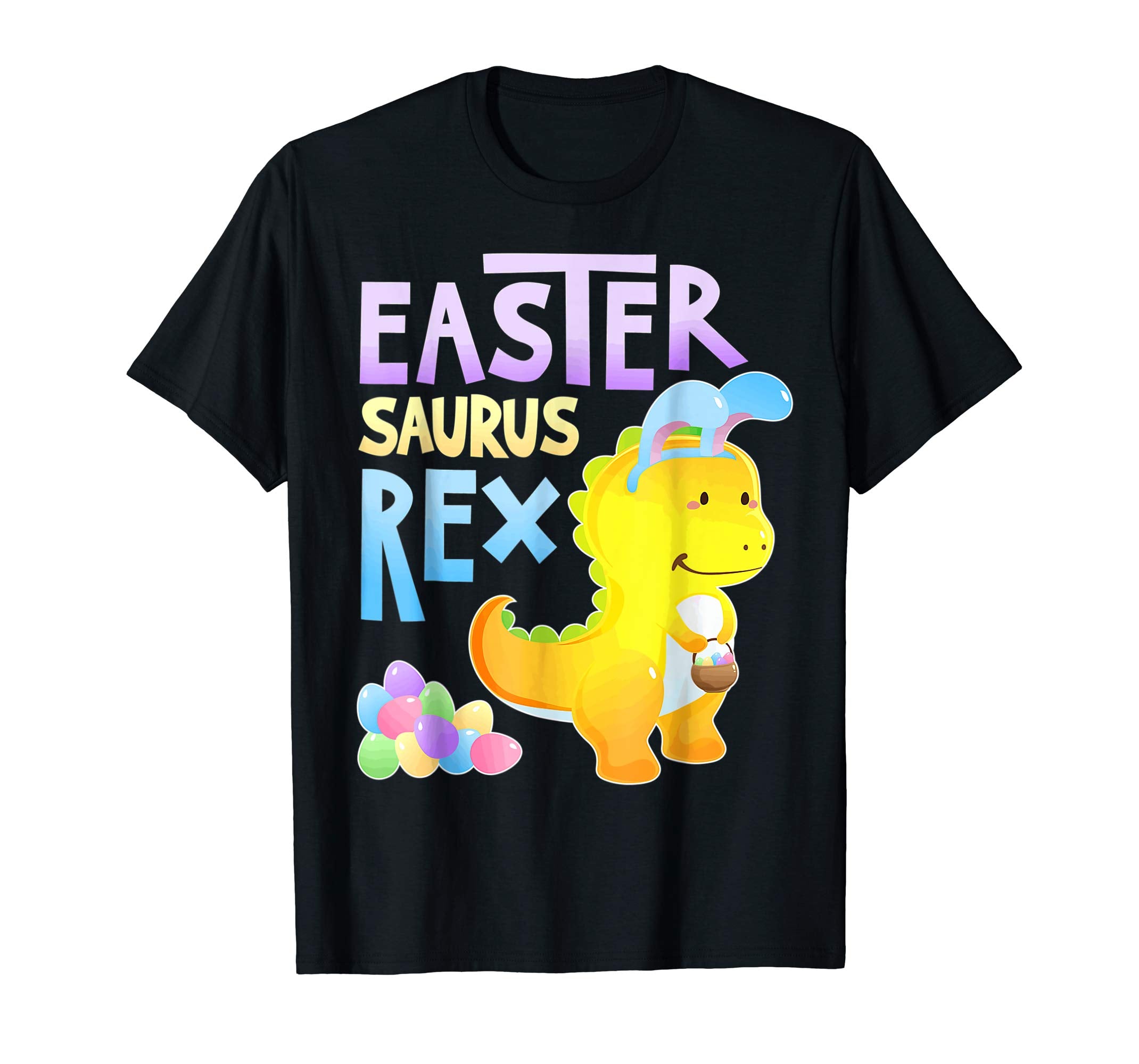Easter Bunny Dinosaur T shirt TRex Boys Kids Girls Eggs