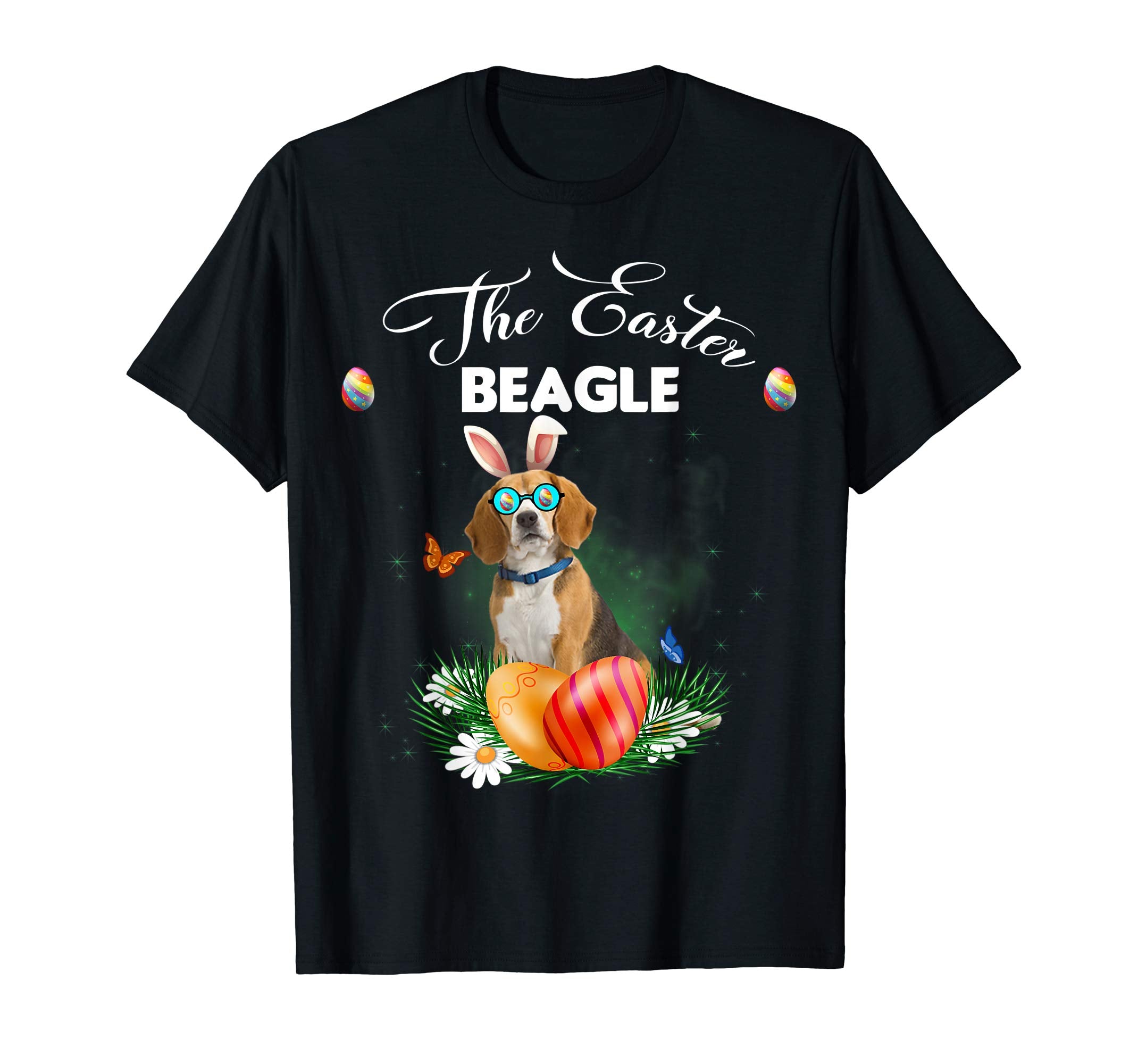 Beagle Bunny Easter Day Dog Gifts T-Shirt