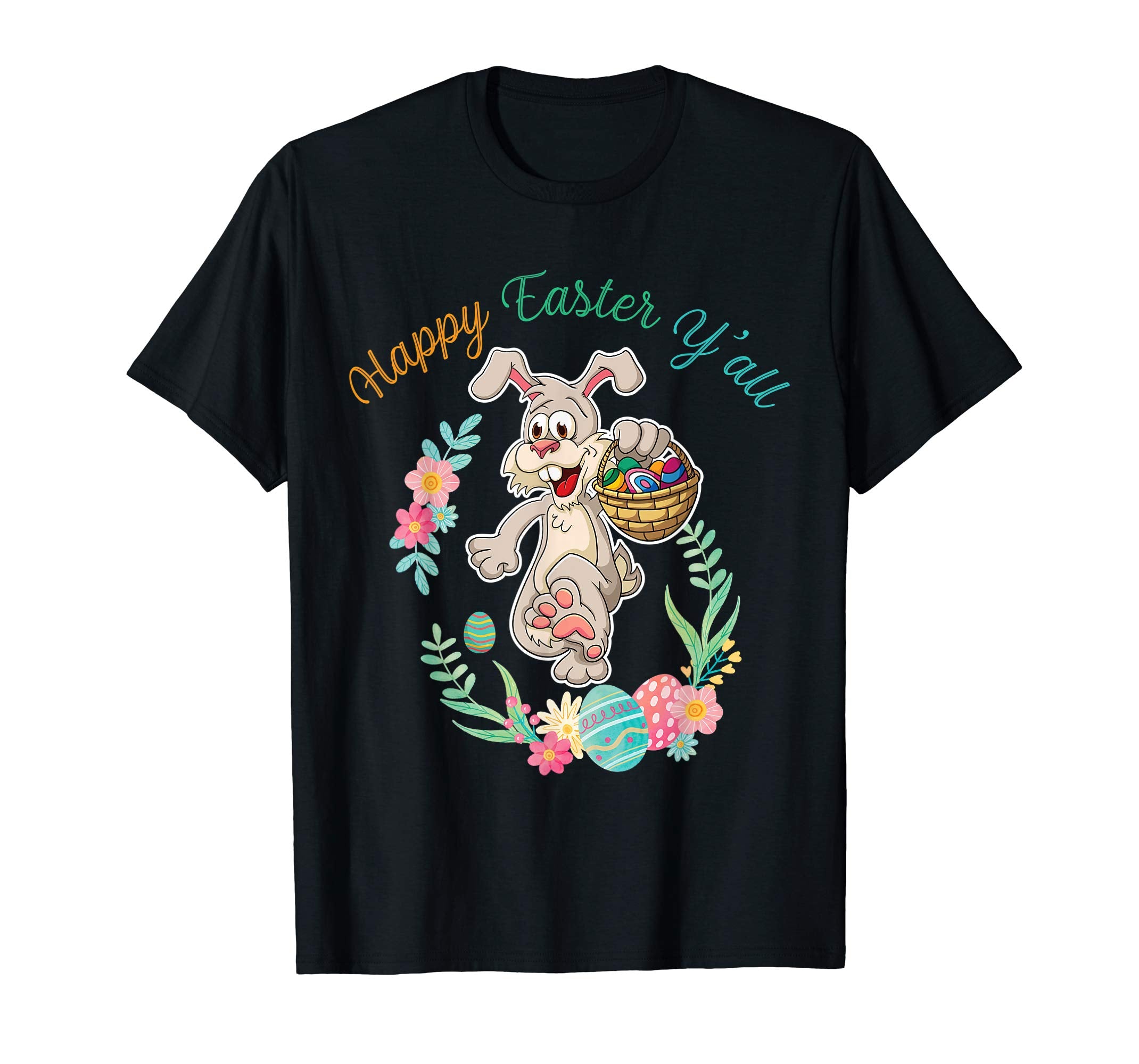Womens Happy Easter Yall T Shirt for Mom Son