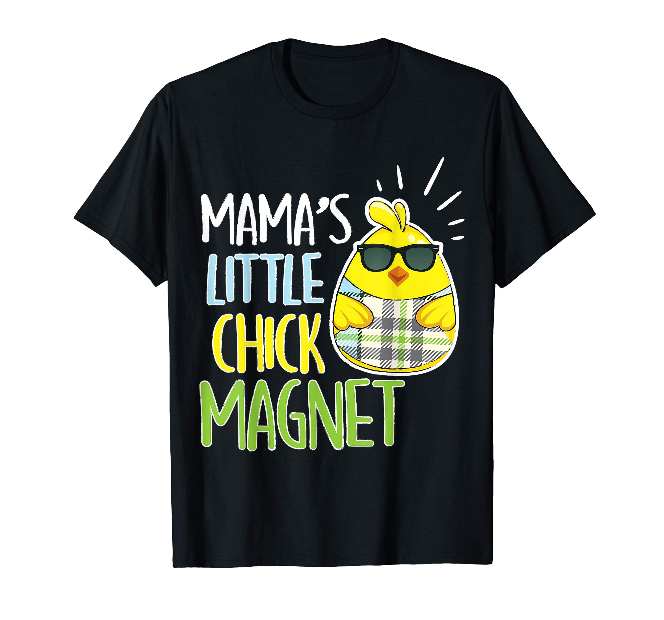 Mama's Little Chick Magnet Easter Shirt for Boys Egg Hunt