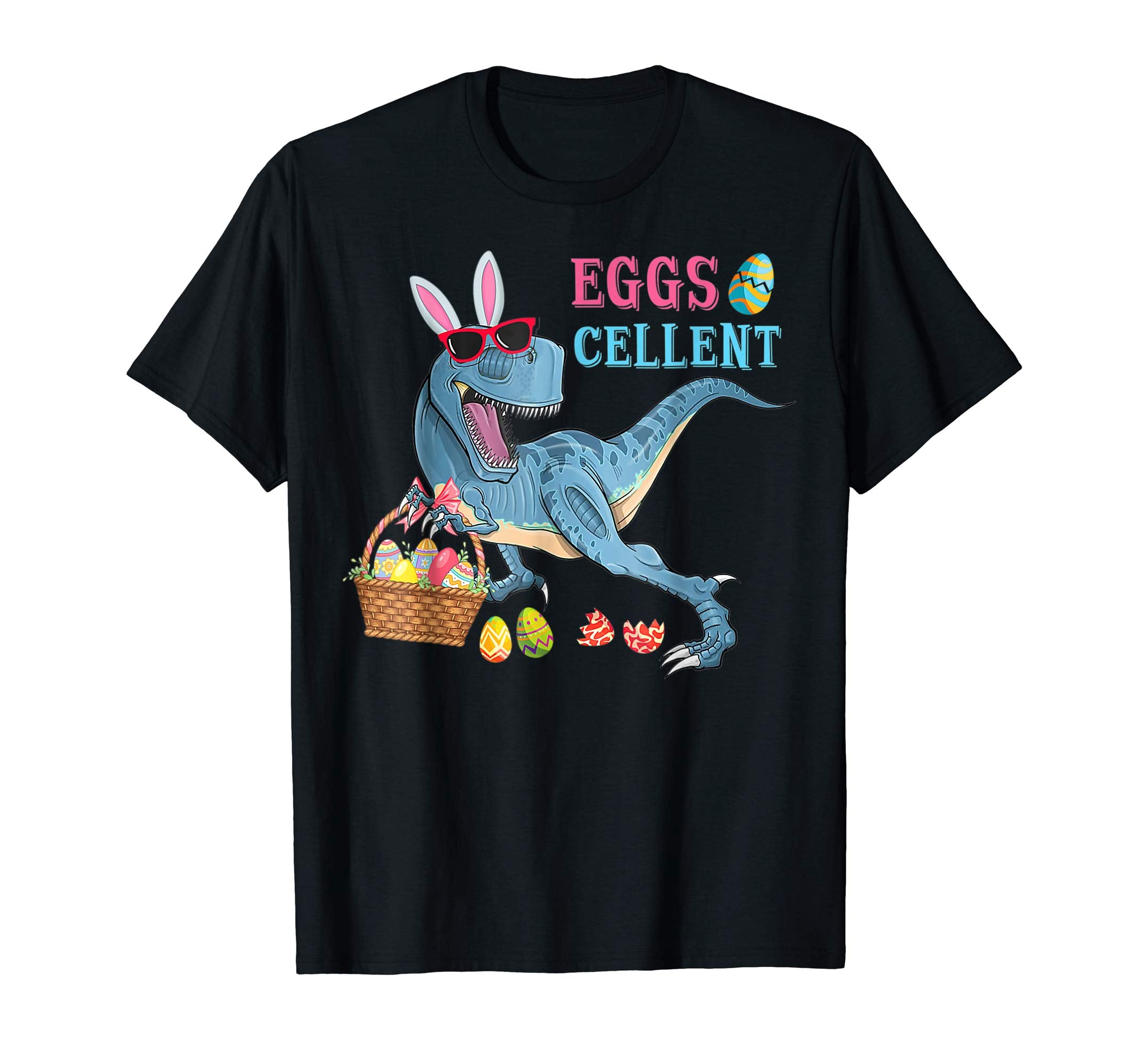 Trex Dinosaur Easter Day Shirt Gift Boy Girl Kid Toodler