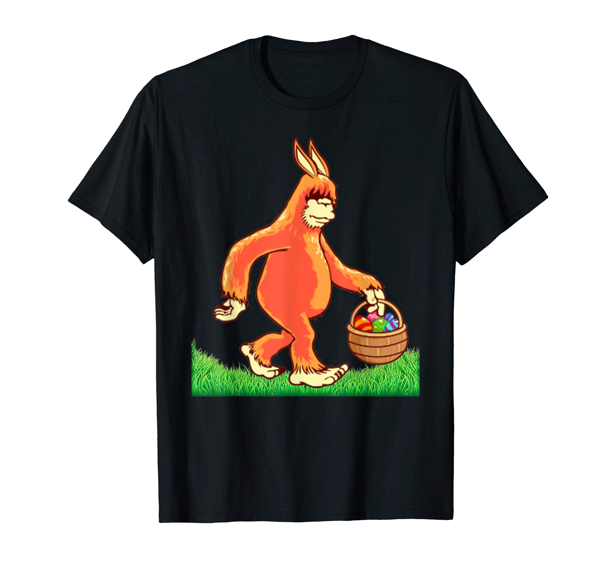 Sasquatch Ears Egg Easter Bunny T Shirt Funny Easter Gift