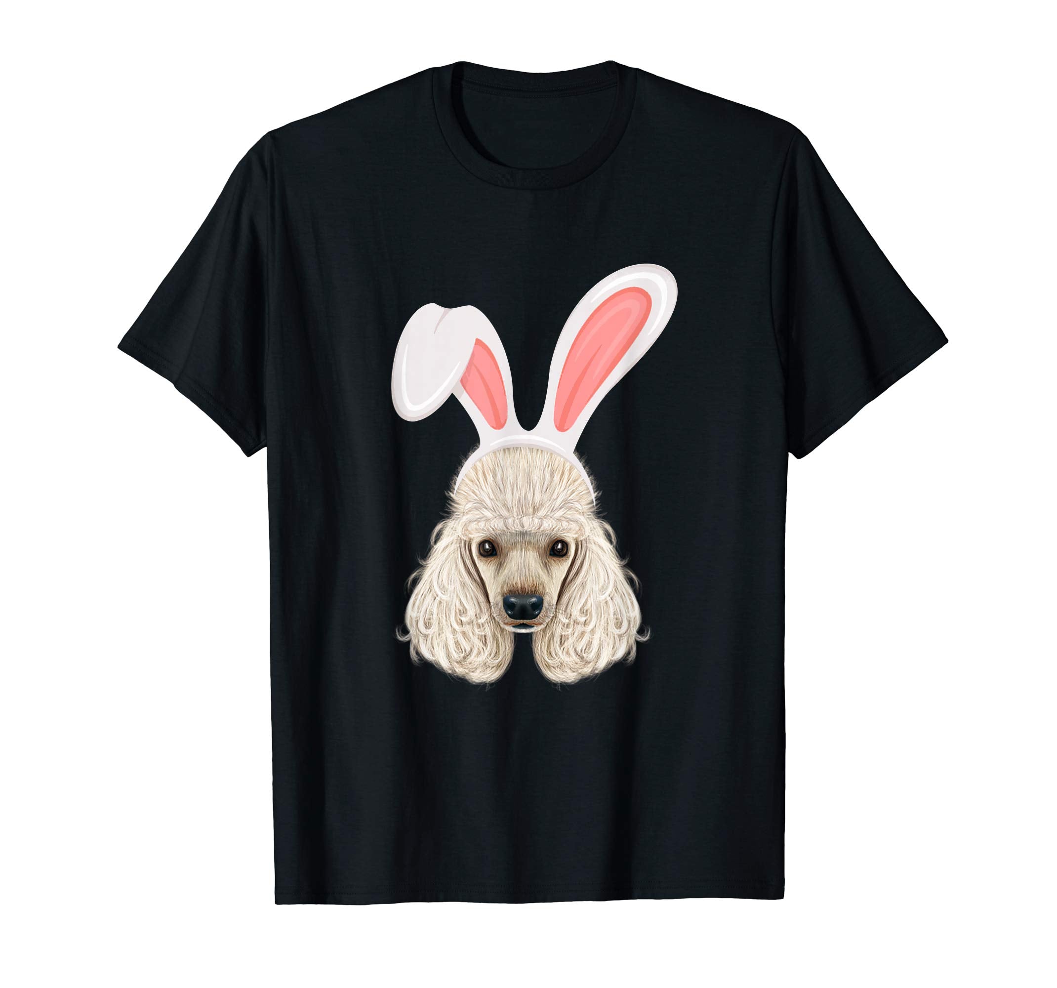 Poodle Dressed As Easter Bunny With Rabbit Ears T-Shirt