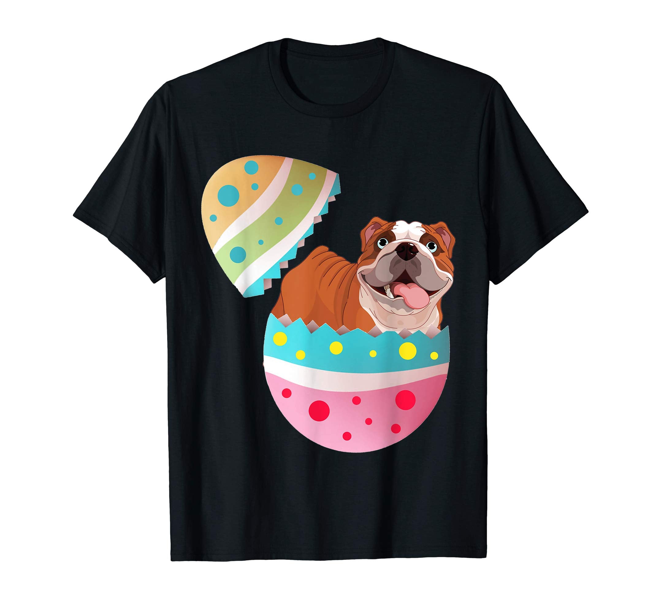 Bulldog Easter Egg T-shirt Funny Bulldog Easter Outfit Gift