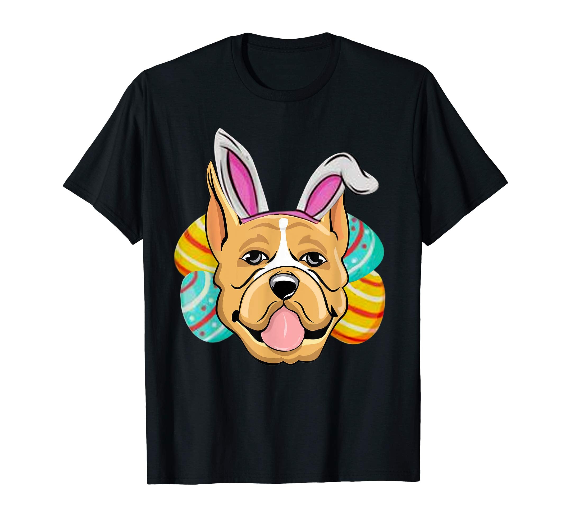 Boxer Easter Bunny Lover T-Shirt Funny Costume Gift Tee
