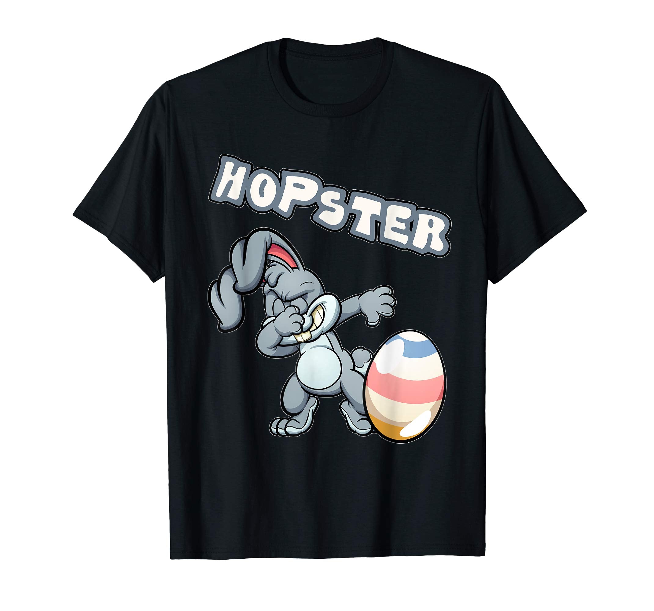 Easter Shirt For Kids Boys Girls Dabbing Easter Bunny Gift