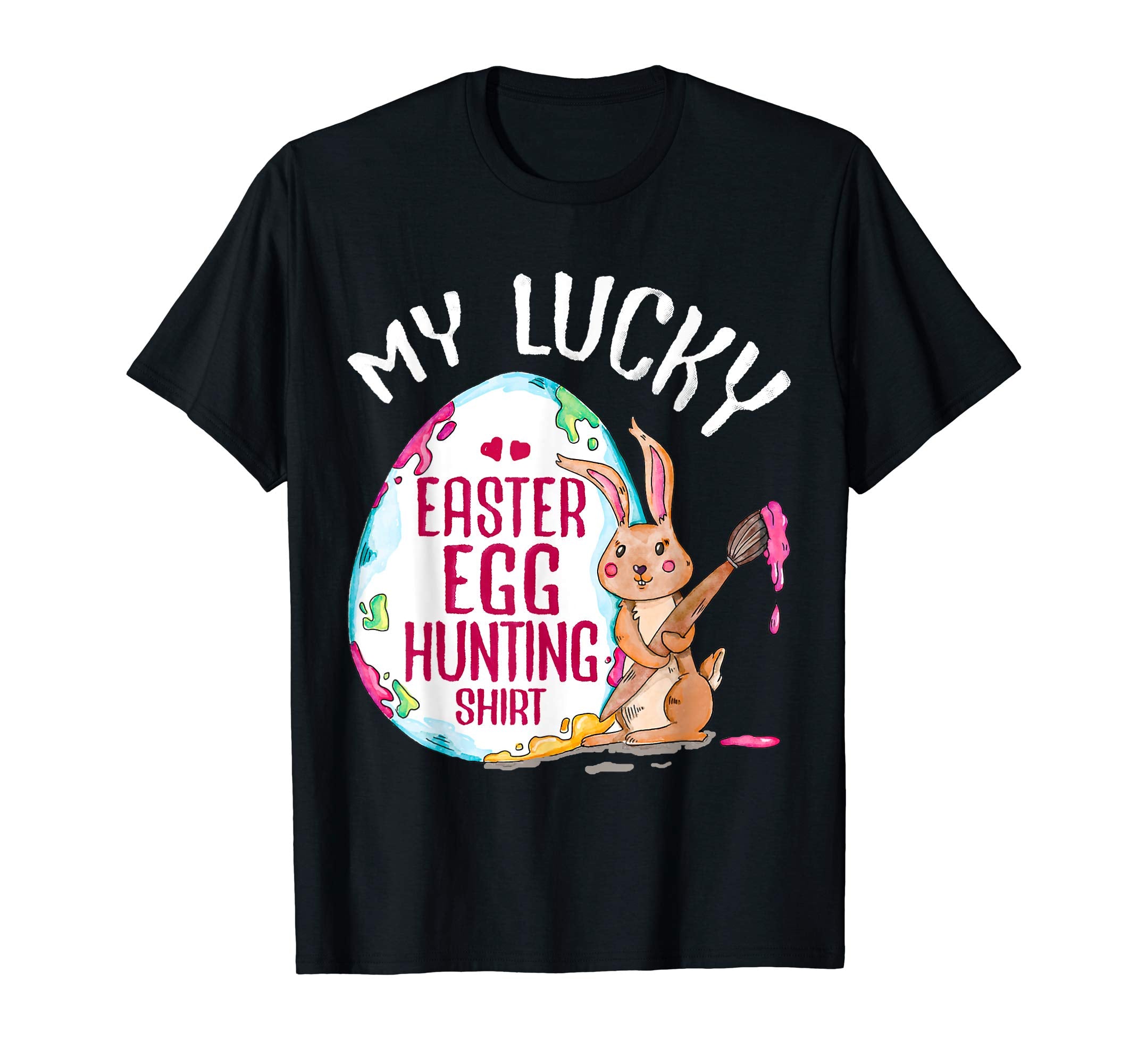 My Lucky Easter Egg Hunting T Shirt For Kids