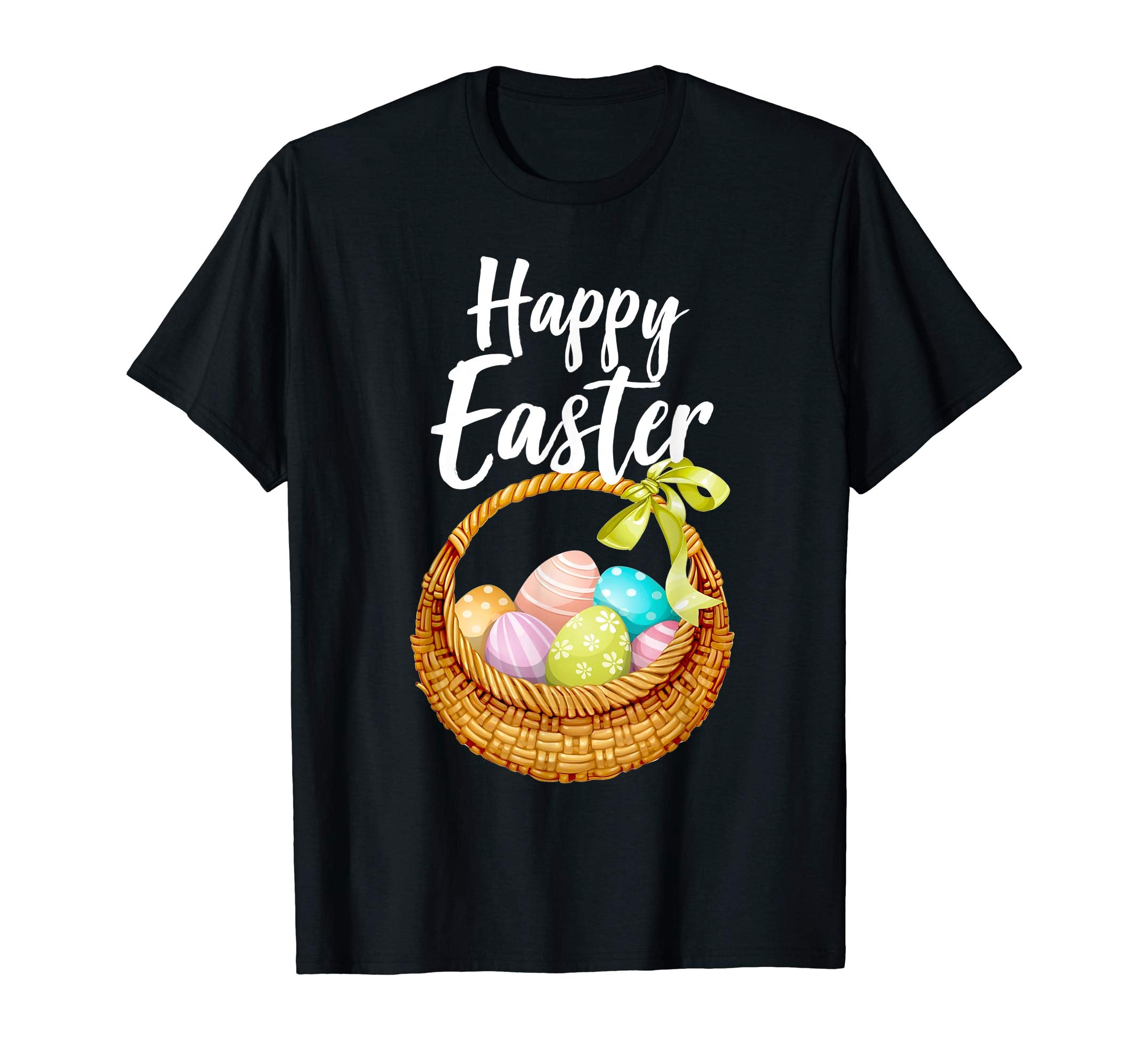 Funny Happy Easter Multiple Colorful Eggs Easter T-Shirt