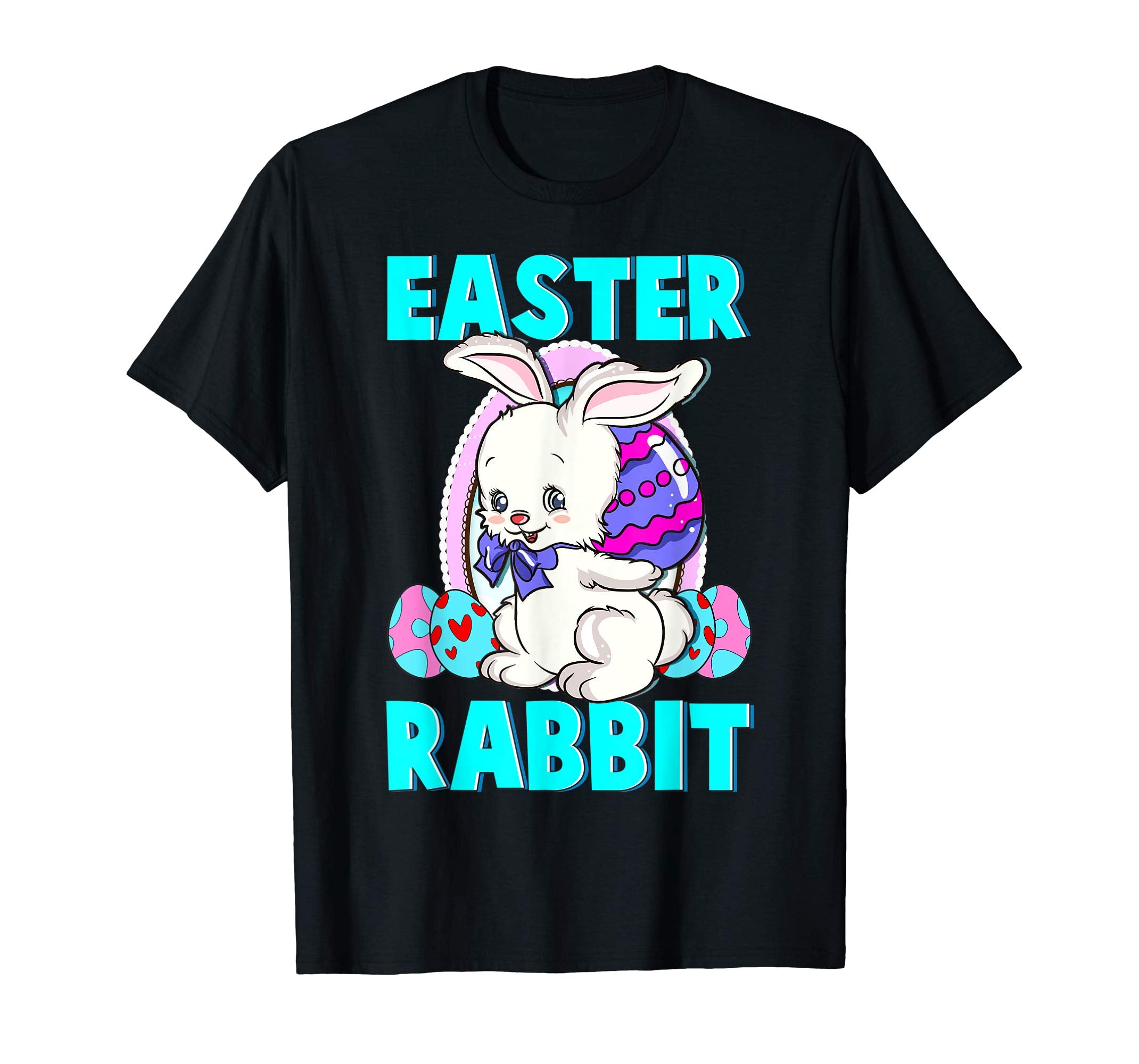 Kids Easter Tee Shirts Easter Rabbit Gift