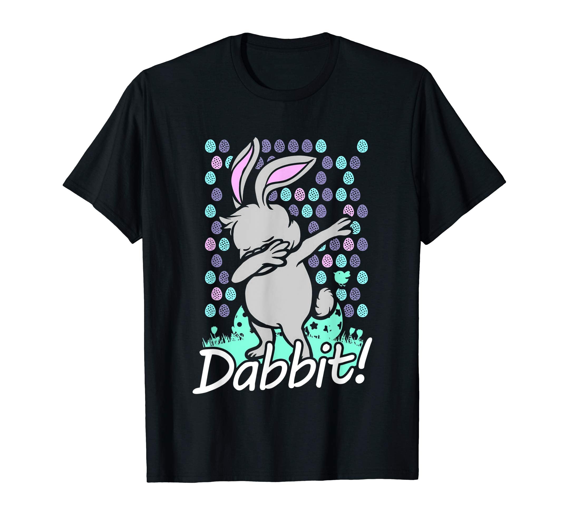 Cute Easter Bunny Shirts for Boys and Girls - Dabbing Rabbit