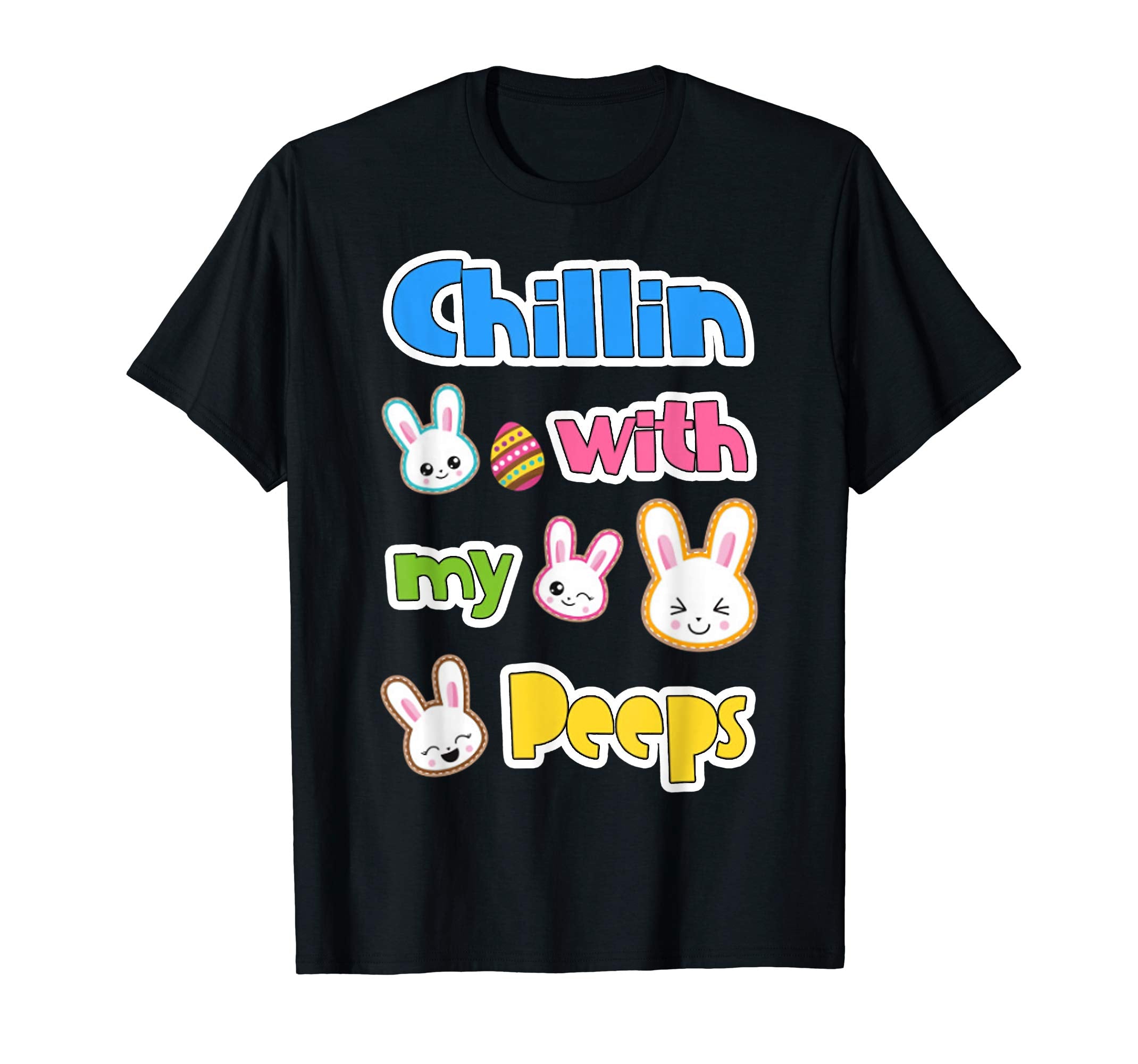 Easter T Shirt for Boys and Girls - Cute Easter Bunny