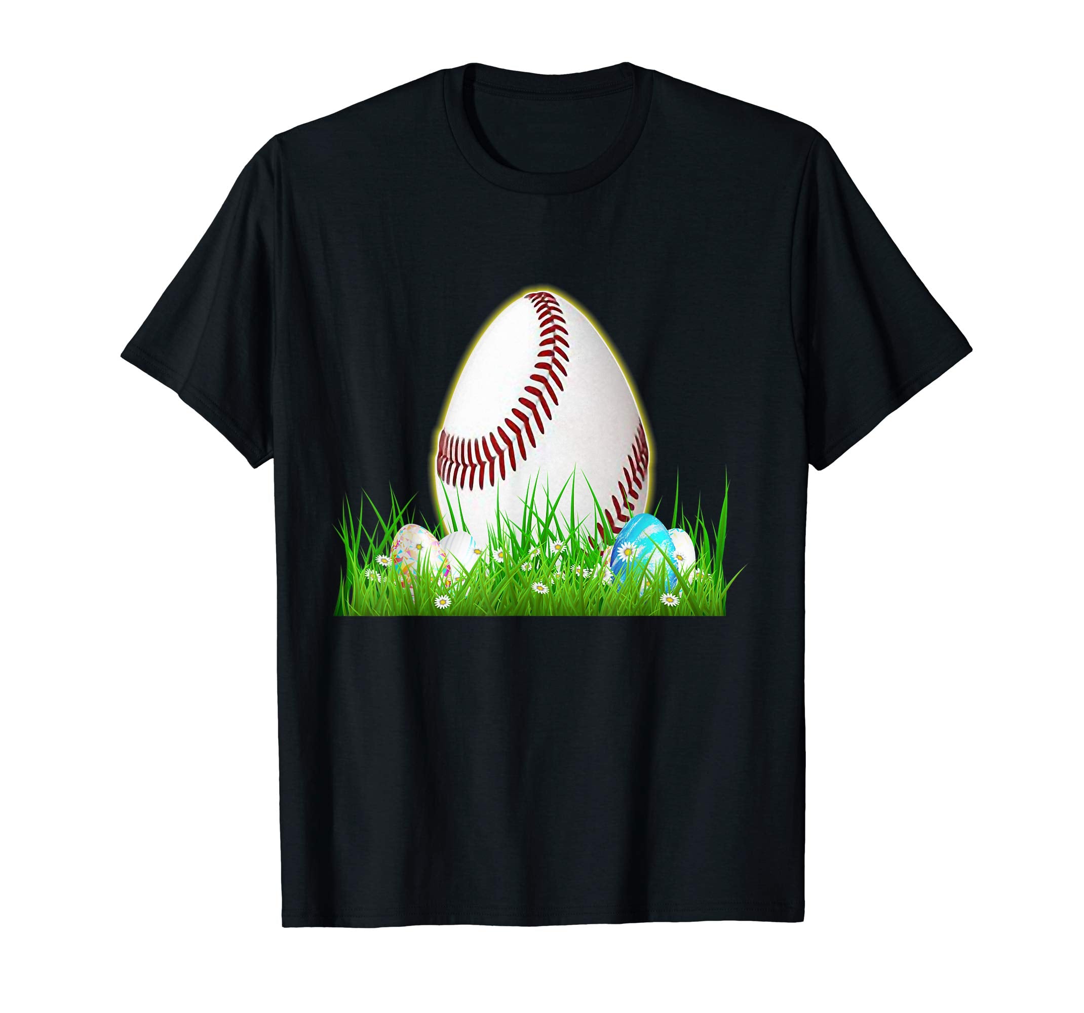 Baseball Egg Easter Cute Jesus Christian T-shirt