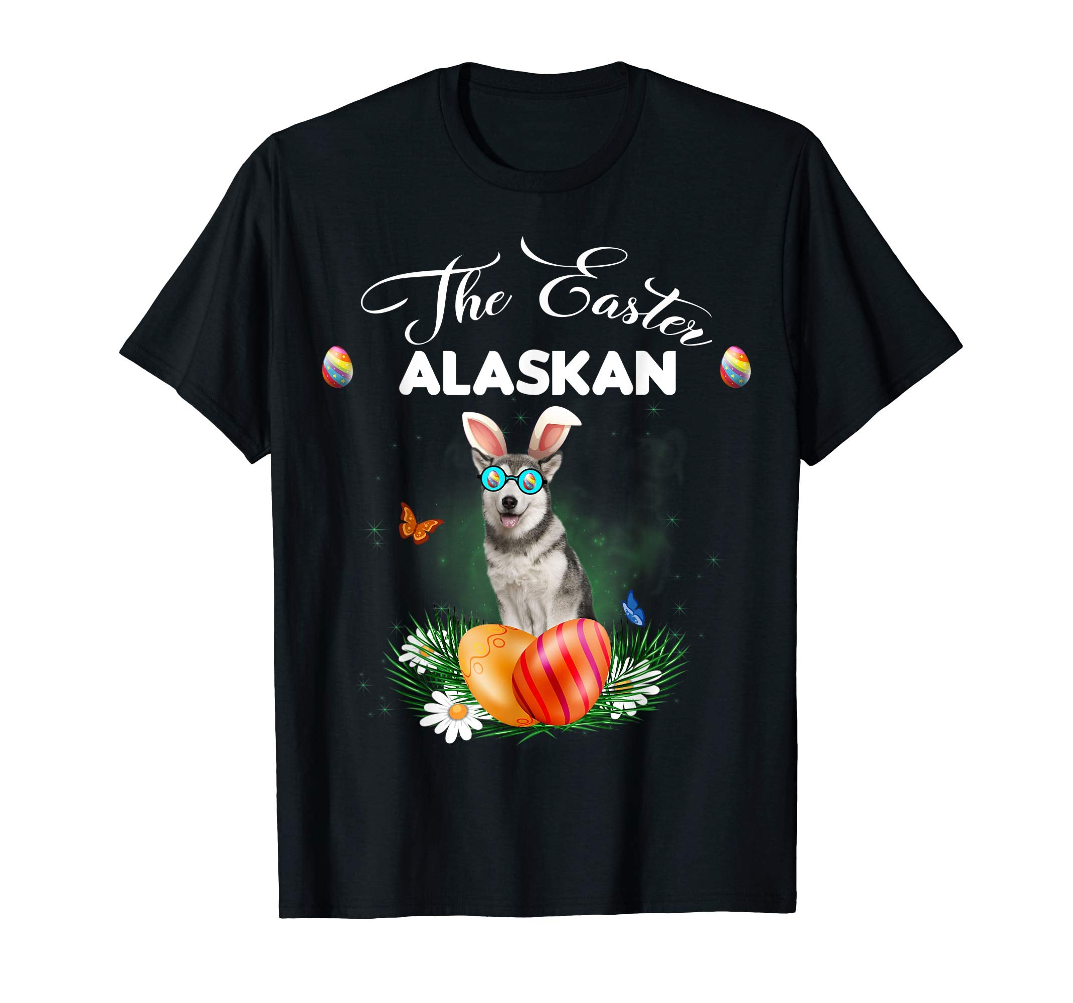 Alaskan Bunny Easter Day Dog Gifts T-Shirt
