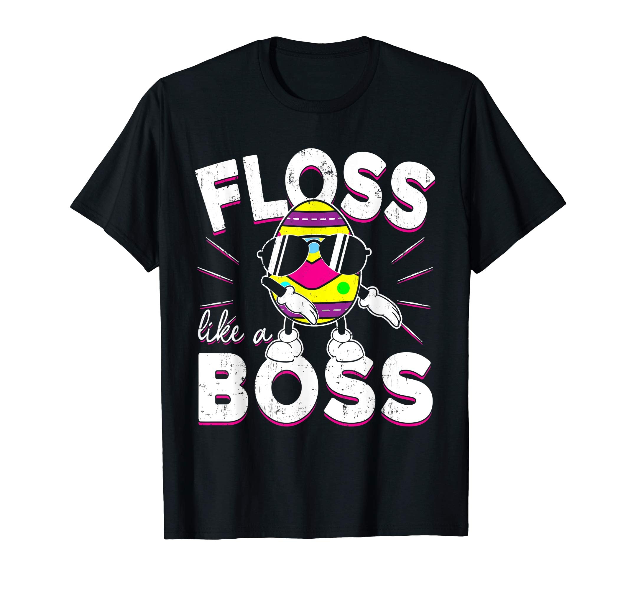 Floss Like A Boss Shirt Cute Colorful Egg Easter Gifts