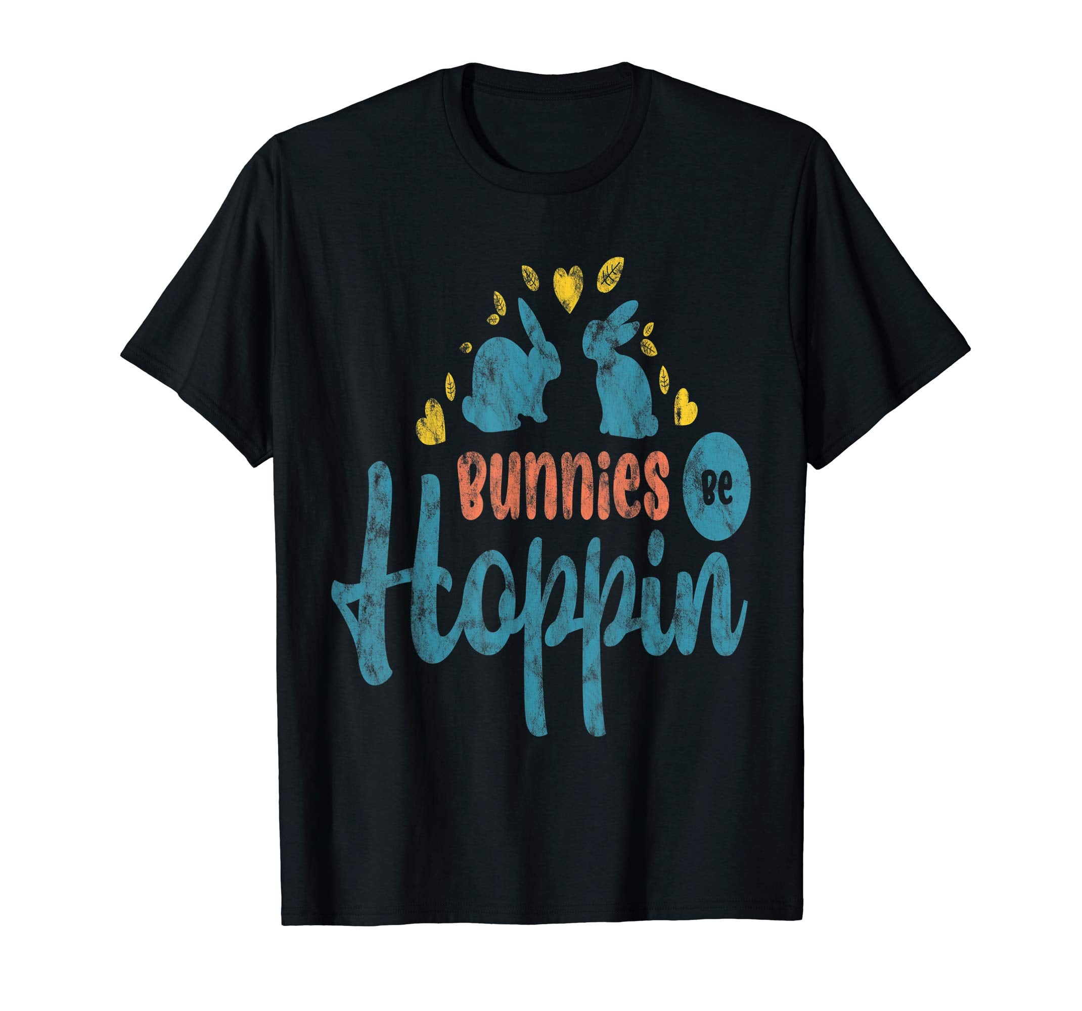 Bunnies Be Hoppin Easter T-Shirt Gift Boys