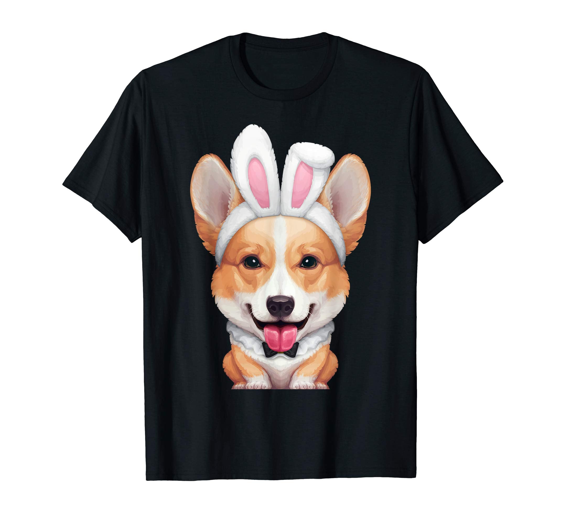 Welsh Corgi in the Easter Bunny Costume T-Shirt