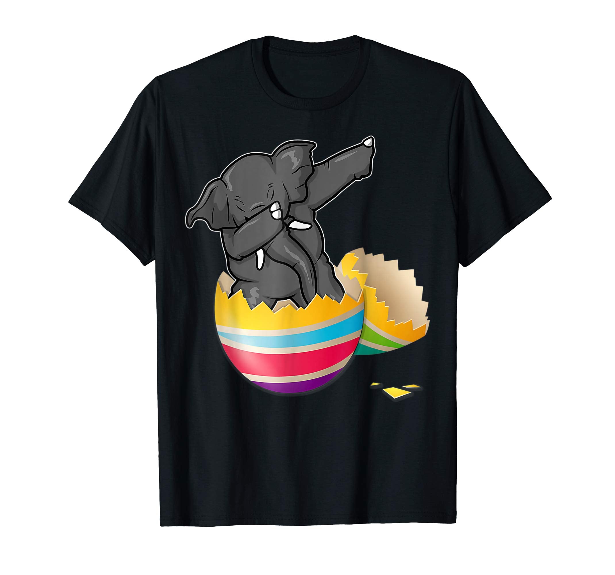 Elephant Dabbing Easter Eggs Easter Day Shirt
