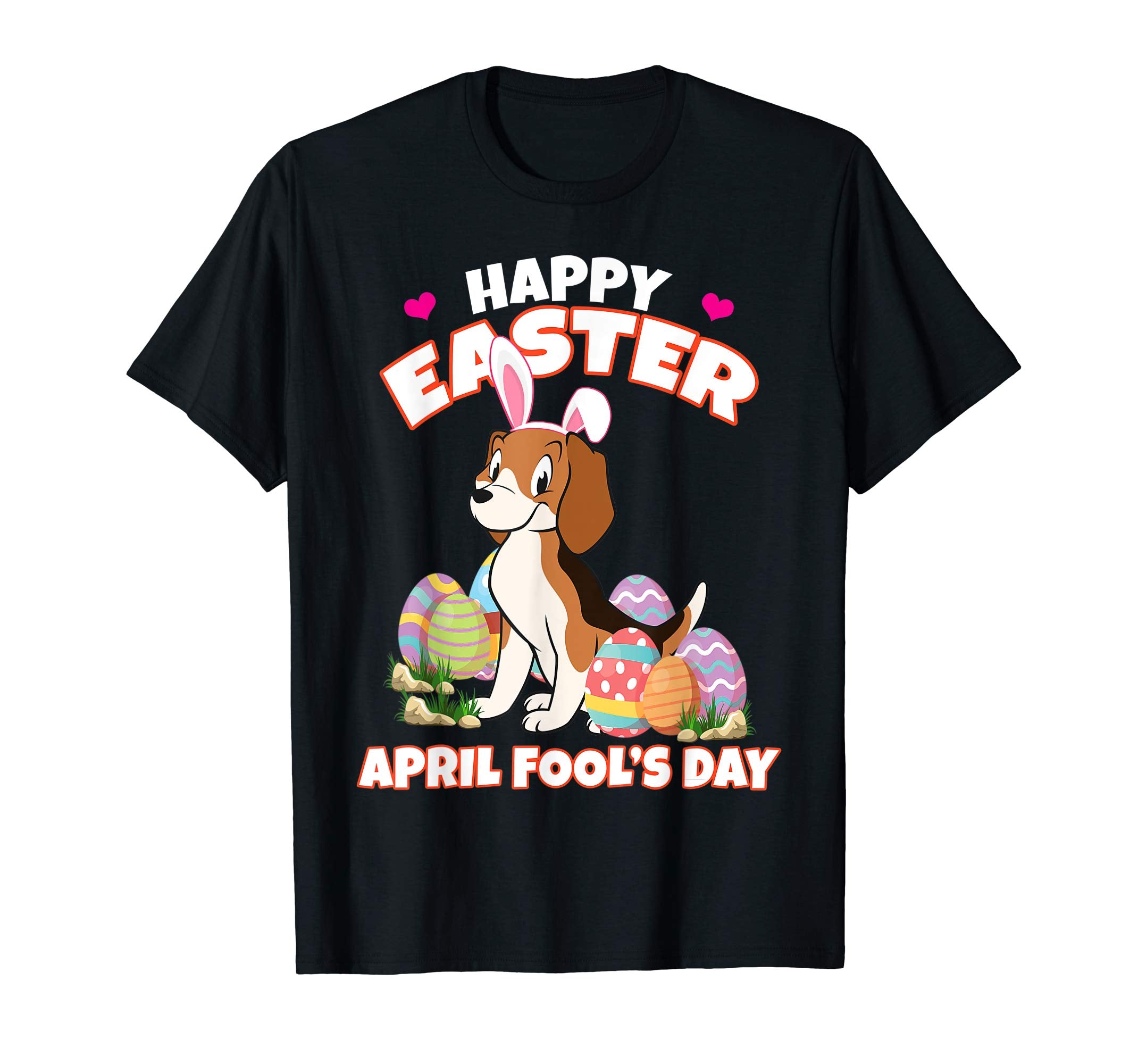 Happy Easter April Fool's Day Funny Beagle T Shirt