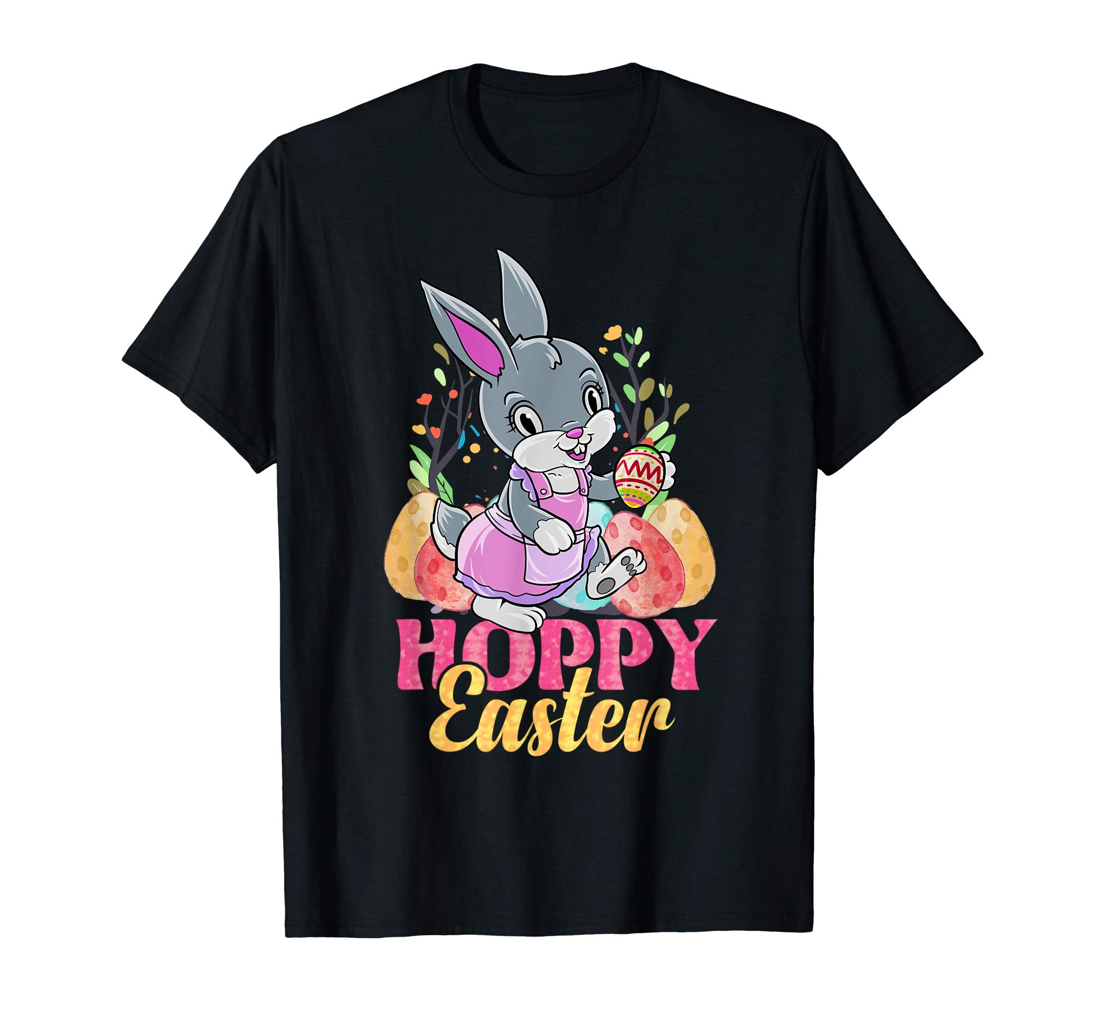 Hoppy Easter T-Shirt Cute Tshirt gift for boys &amp; girls