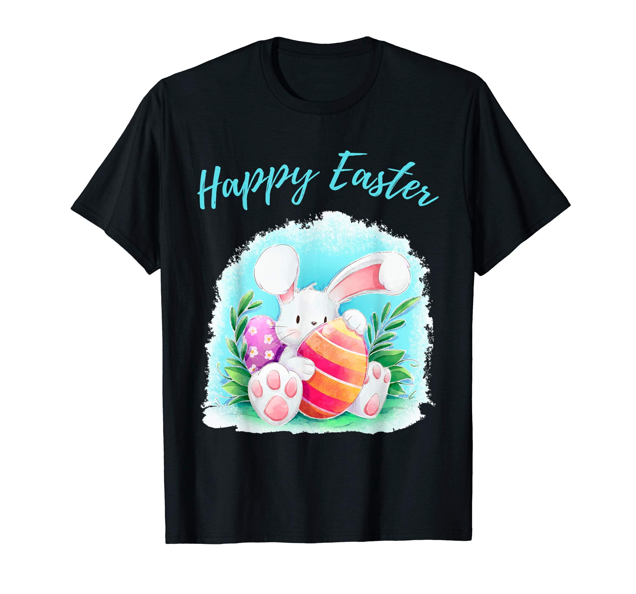 Happy-Easter Bunny with Easter Eggs T-shirt