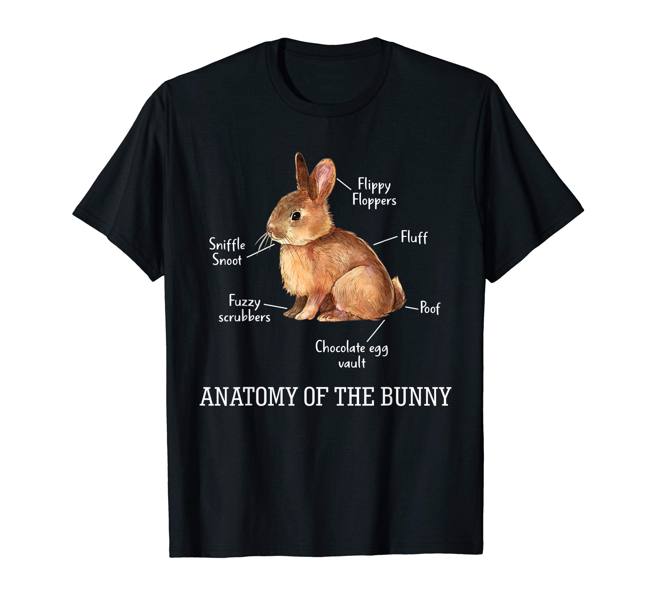 Anatomy Of The Bunny Cute Animal Love Rabbit Easter Funny