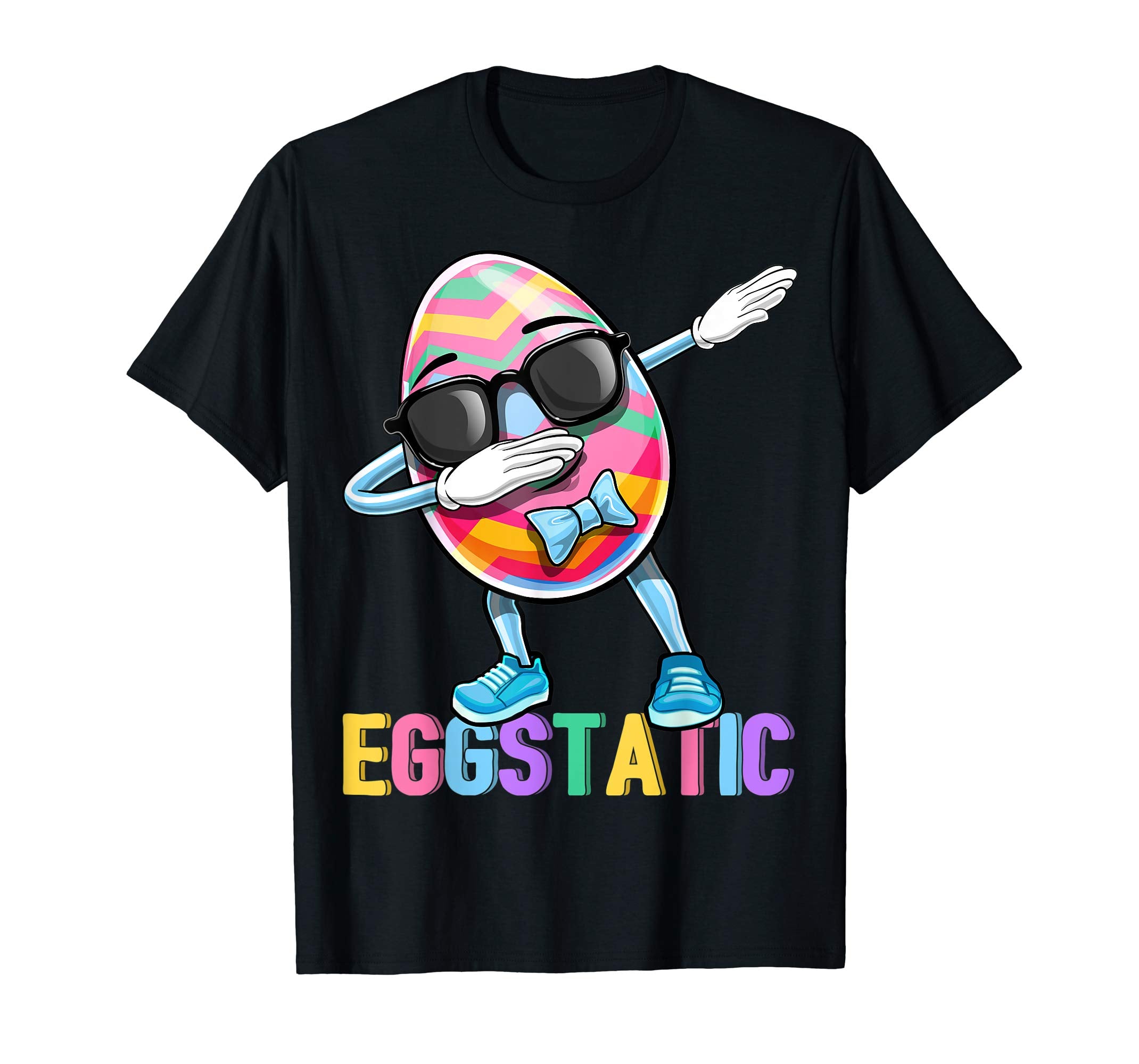 Eggstatic Dabbing Easter Egg Shirt for Kids Easter Day Gift