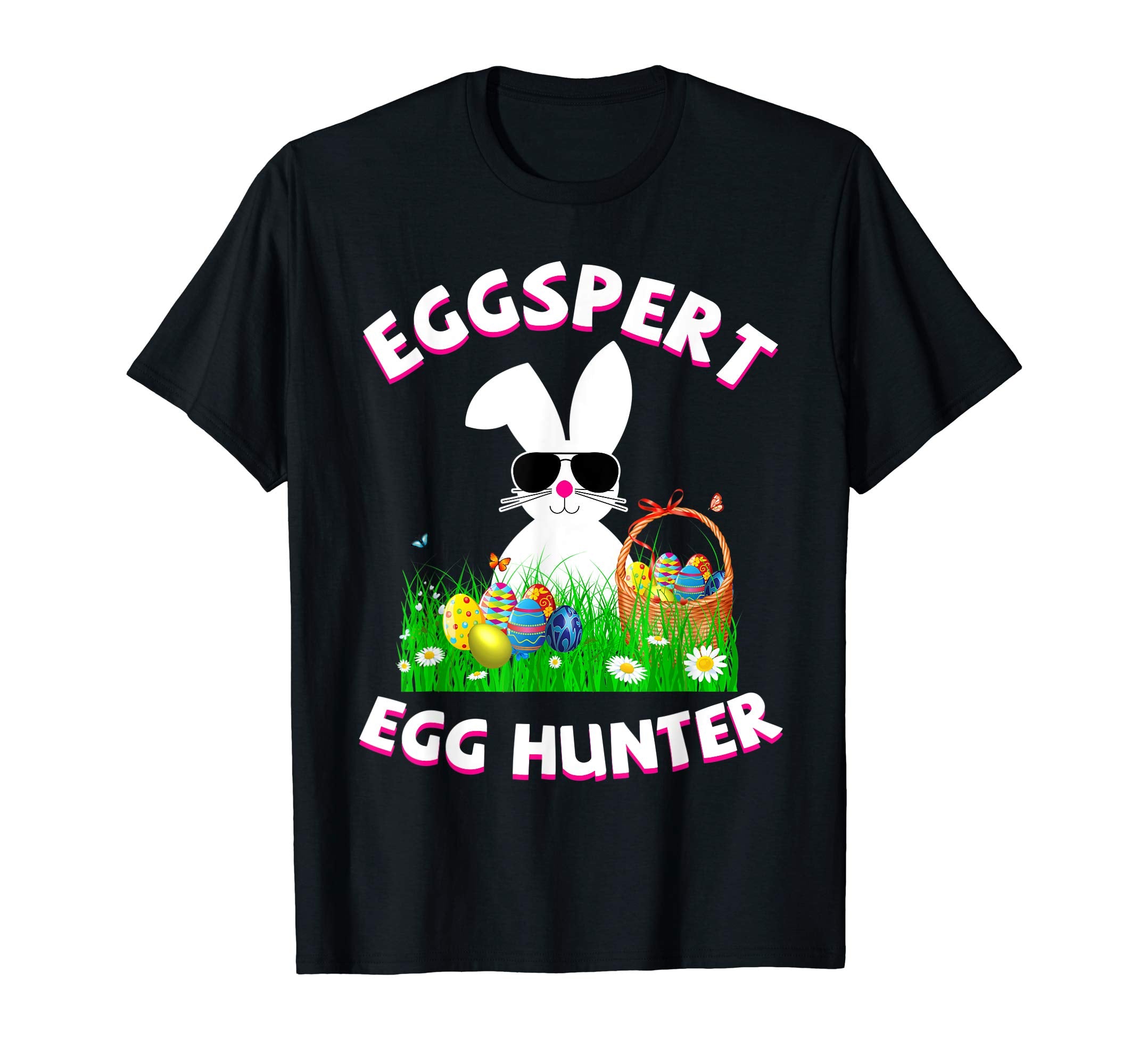 Eggspert Hunter Shirt Egg Hunter Easter Bunny For Kids