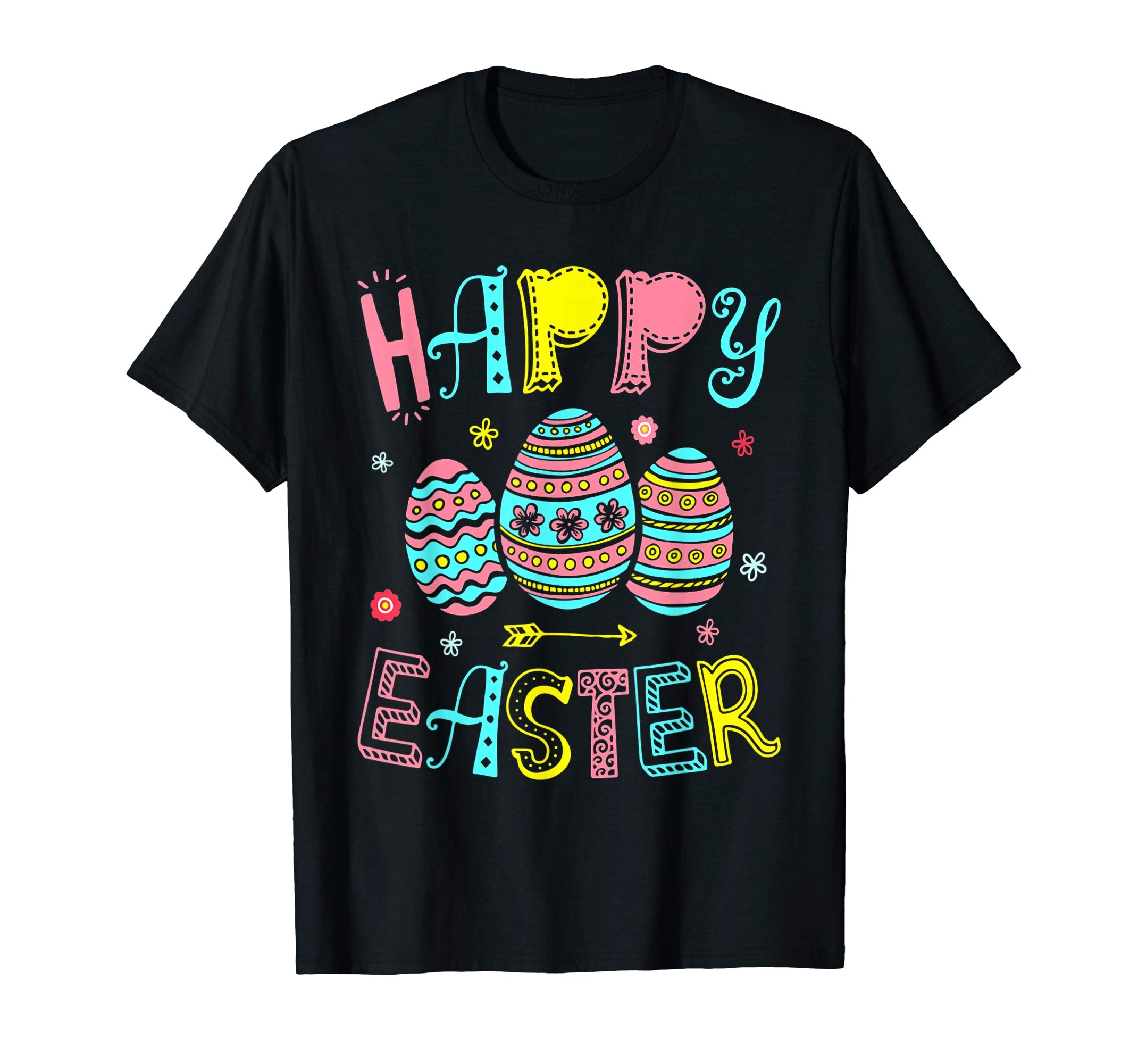 Happy Easter T shirt Women Men Kids Boys Girls Bunny Eggs