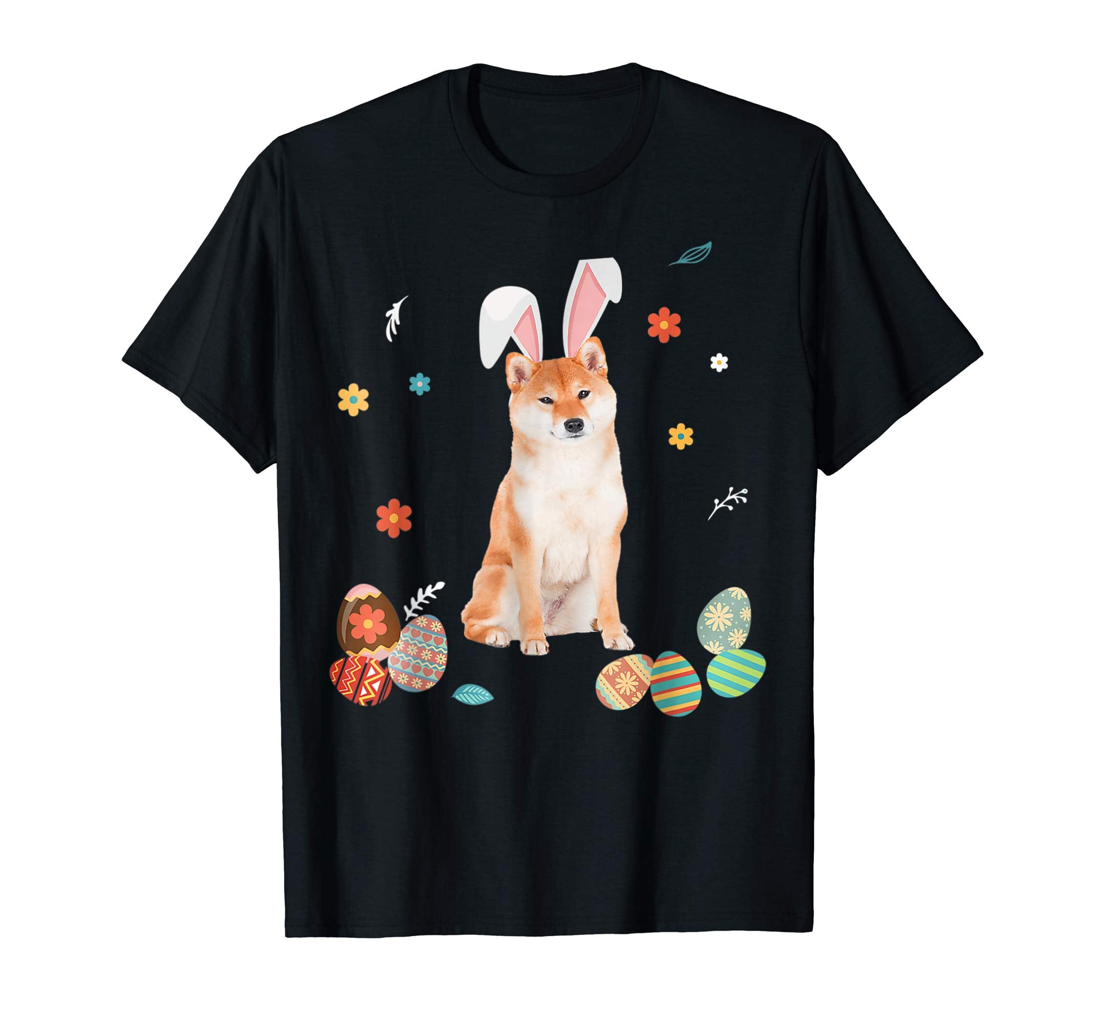 Shiba Inu Bunny Rabbit Happy Easter Day TShirt