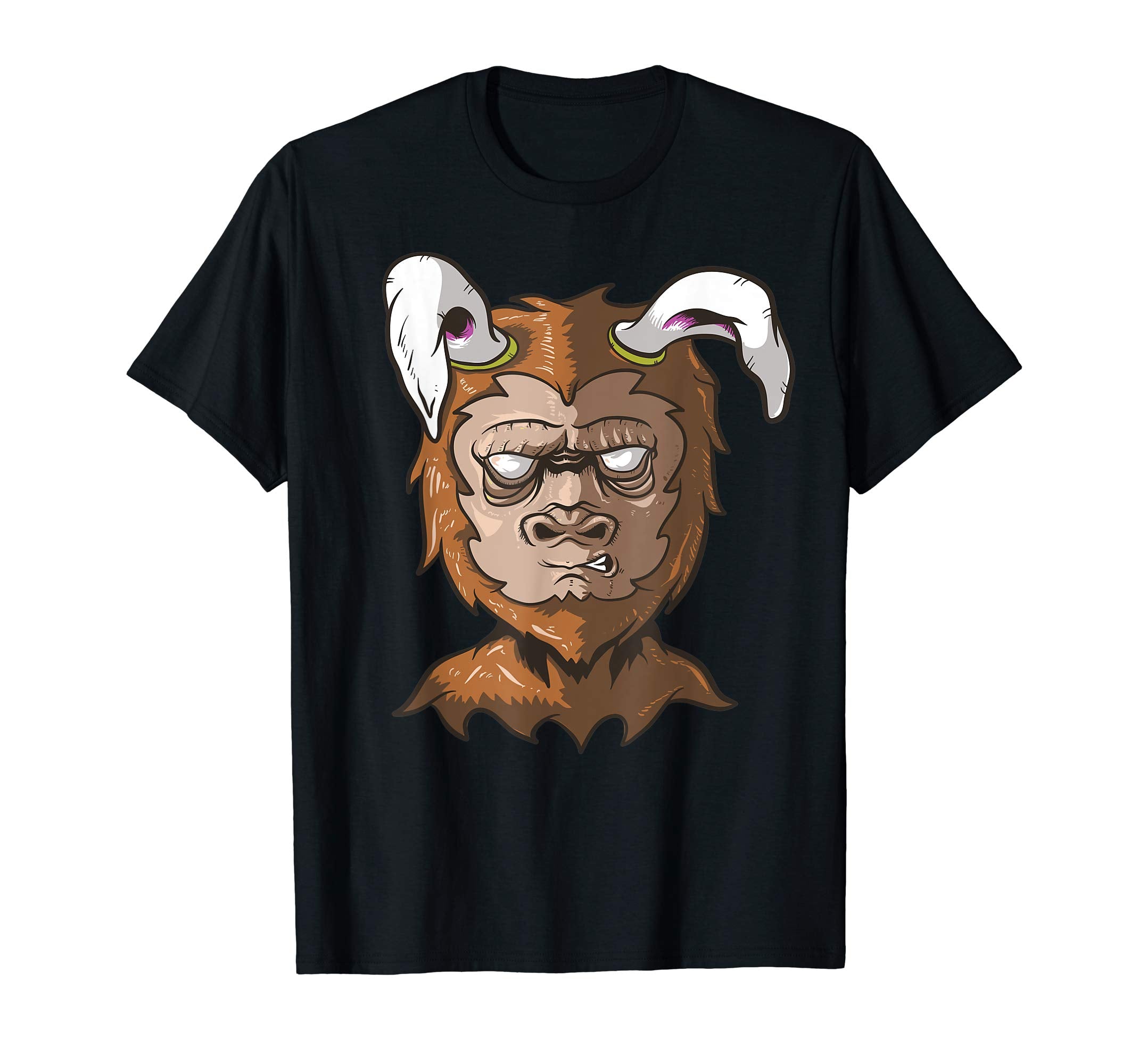 Easter Bigfoot Shirt Bunny Drawing Funny Rabbit Gift Idea