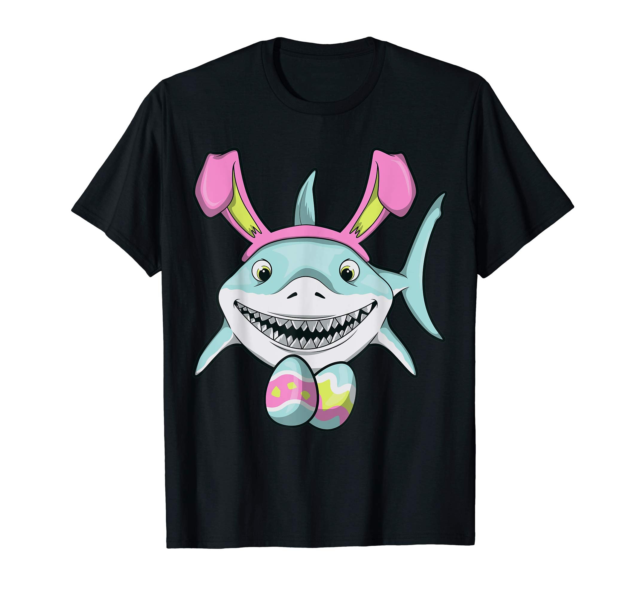 Easter Shark Shirt Bunny Shark Easter Shirt For Boys Girls