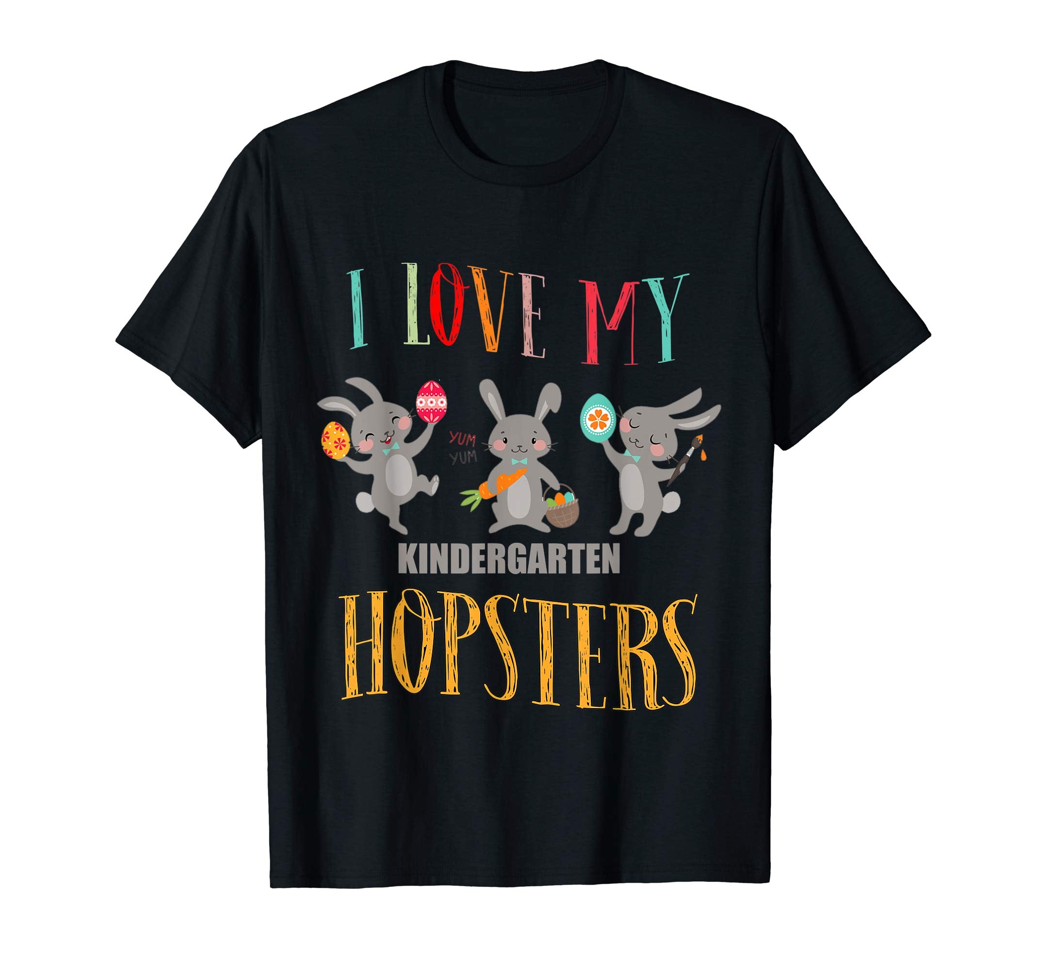 I Love My Kindergarten Shirts Easter Gift For Teacher Shirt