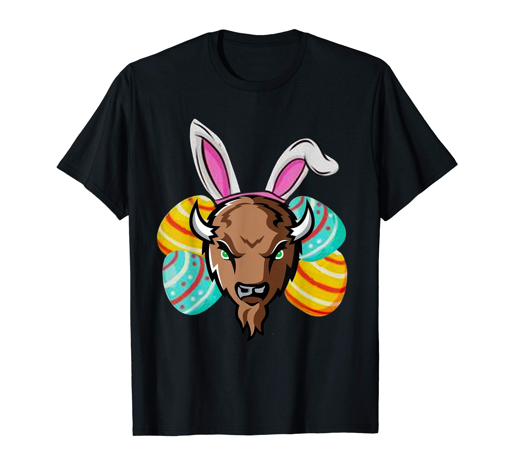 Buffalo Easter Bunny Lover T-Shirt Funny Costume Gift Tee