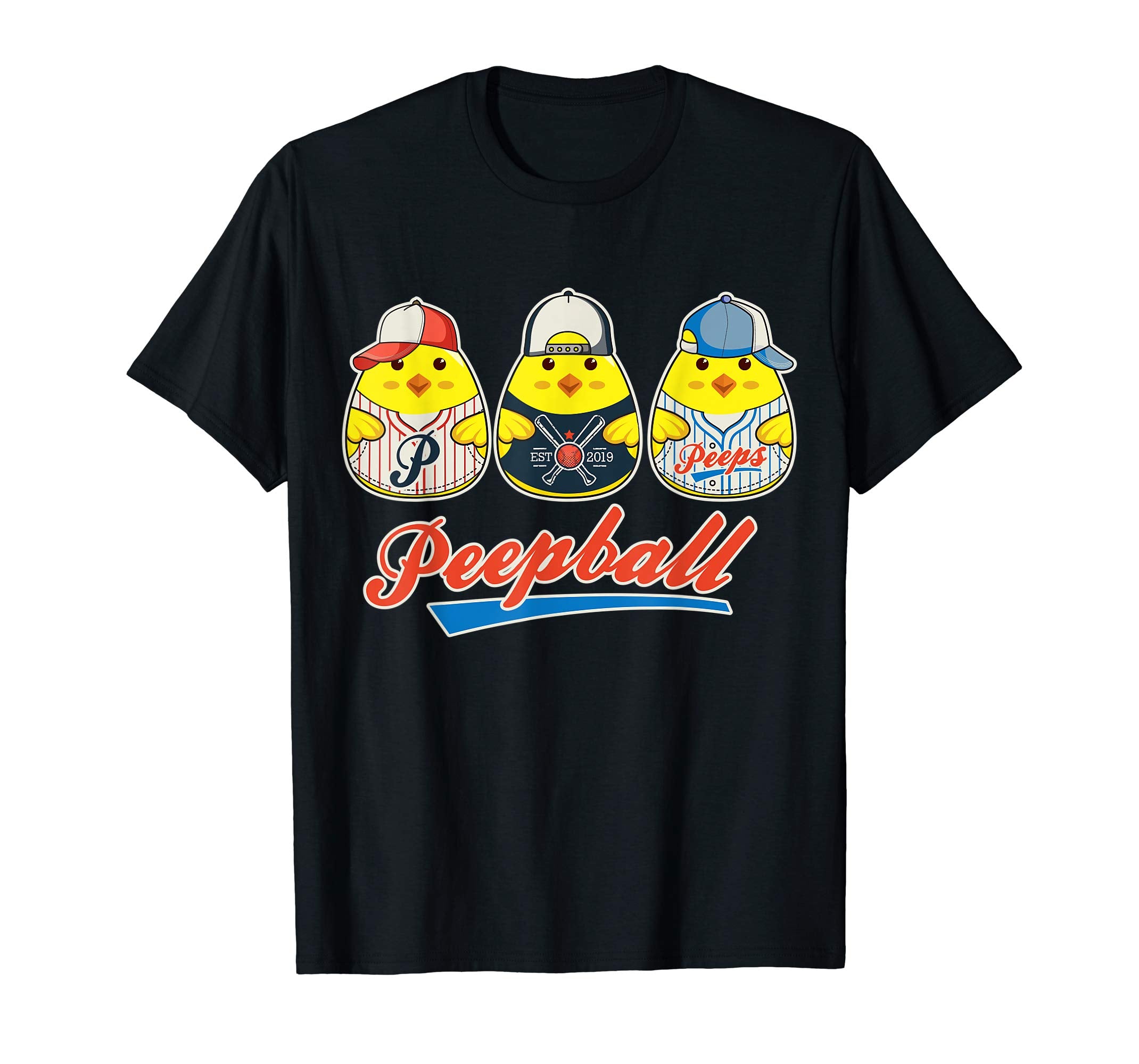 Boys Peep Shirt Peepball Baseball t-shirt for Easter Gift