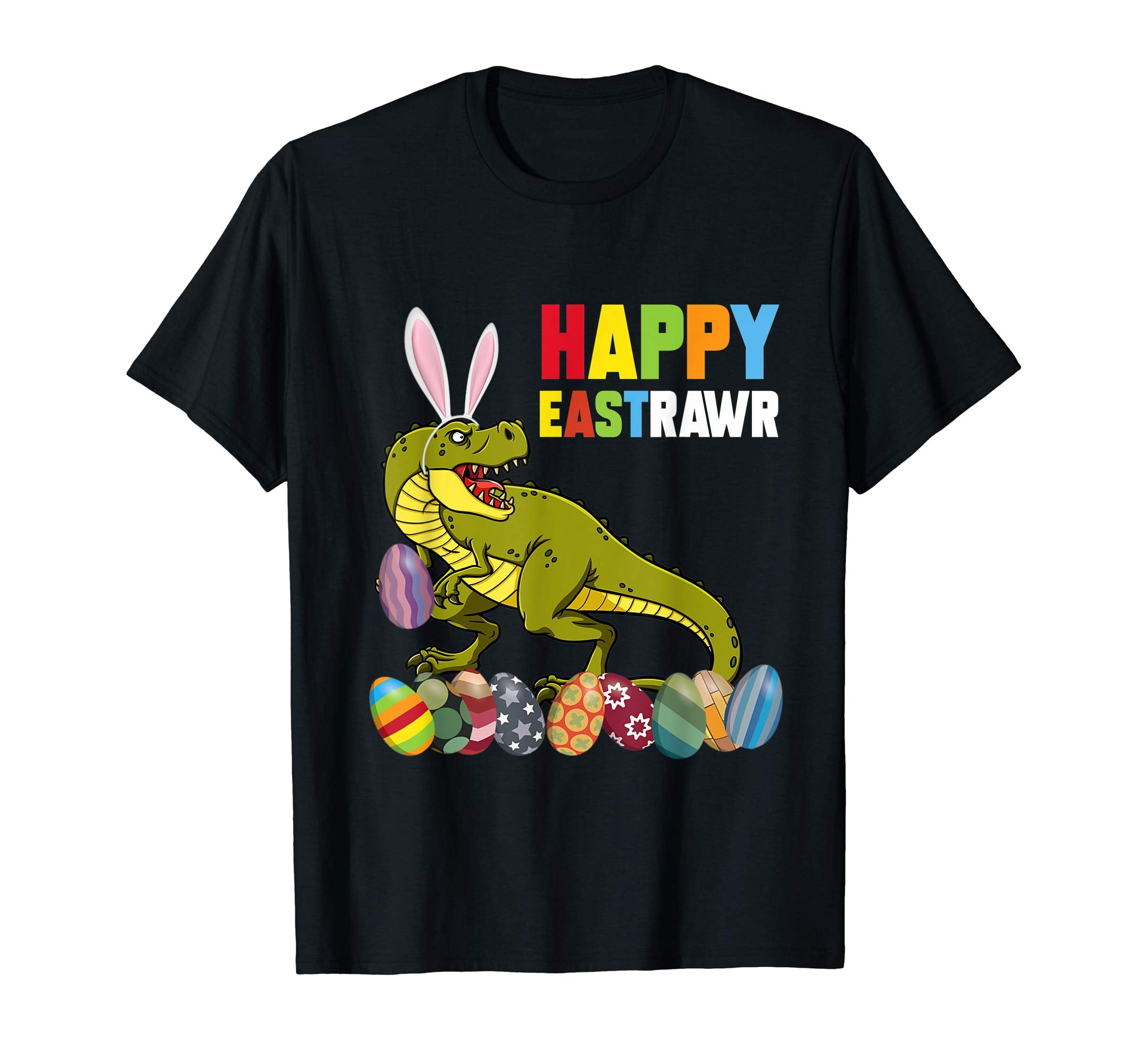 Rex Dinosaur Easter Happy Eastrawr Bunny Egg T-shirt