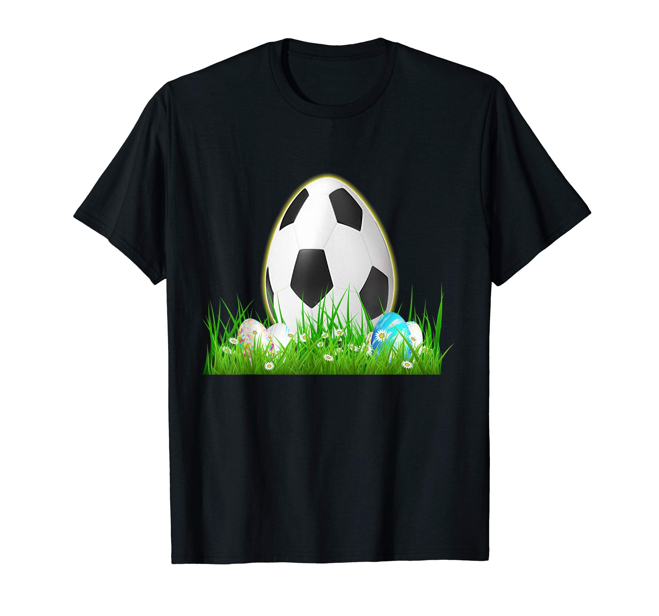 Soccer Egg Easter Cute Jesus Christian T-shirt