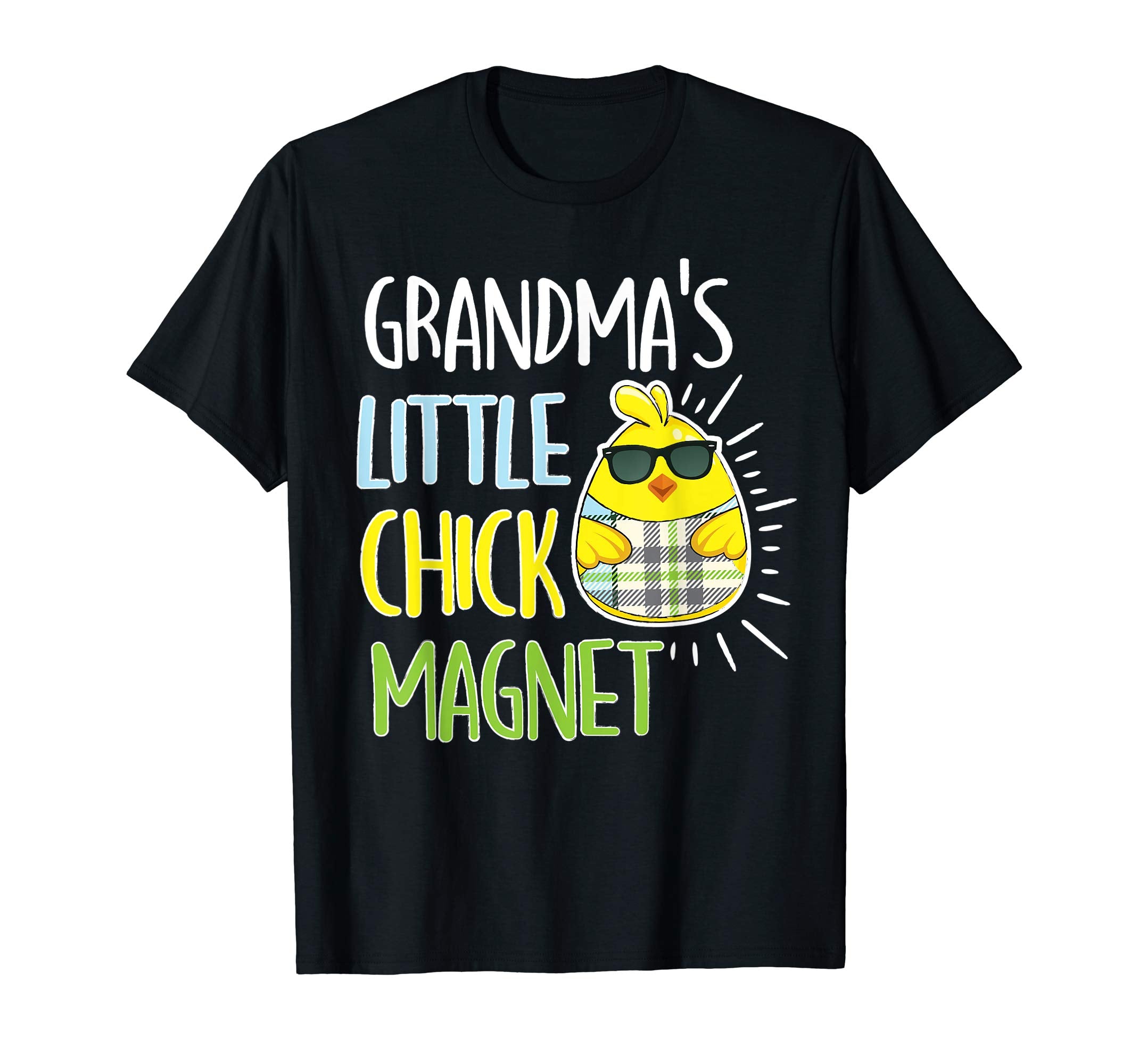 Grandma's Little Chick Magnet Easter Shirt for Boys Egg Hunt
