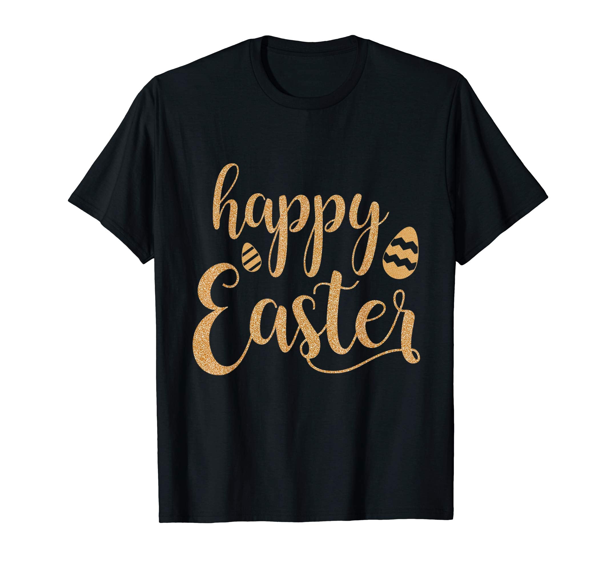 Golden Happy Easter T-Shirt