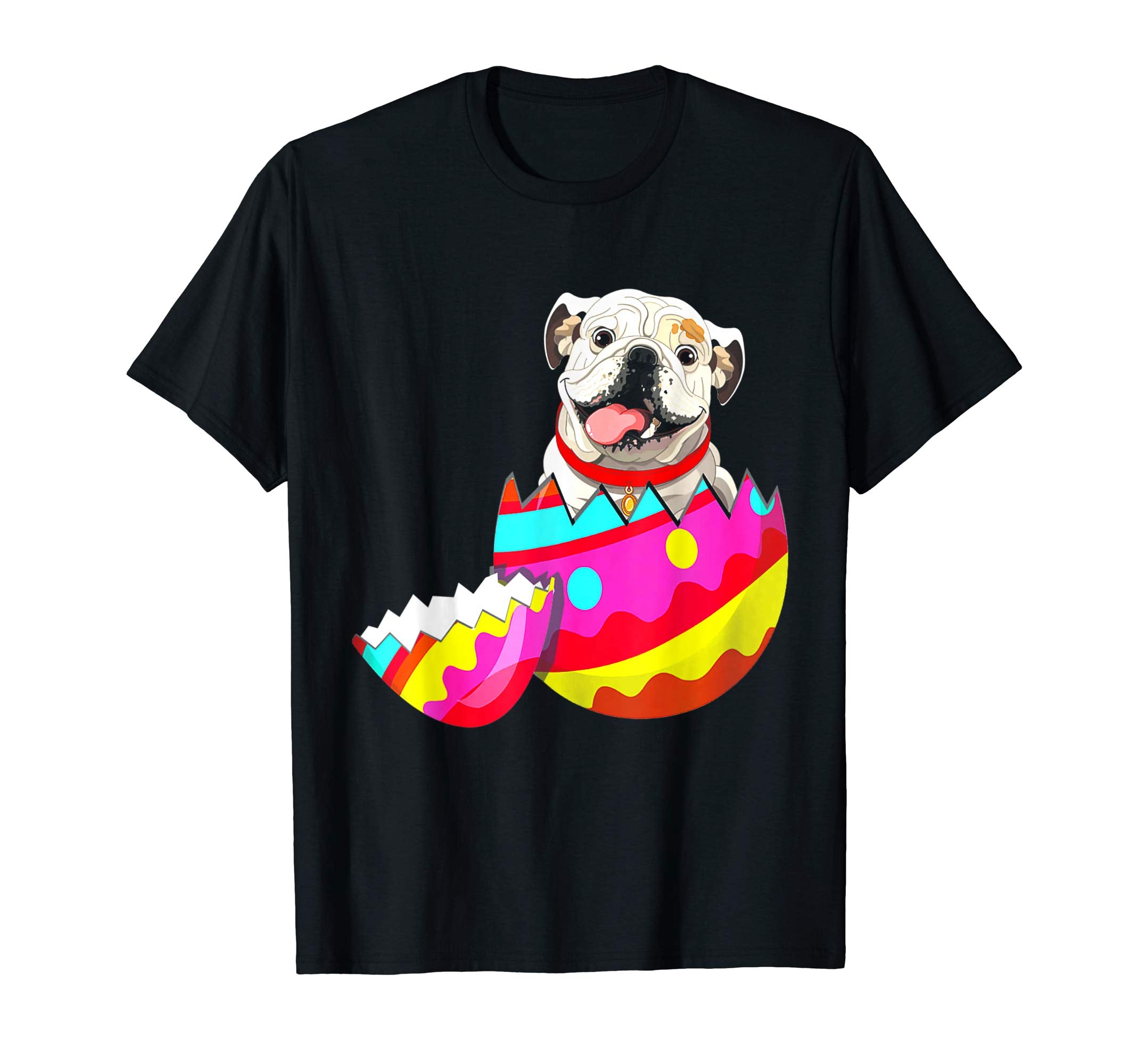 Bulldog Easter Egg T-shirt Funny Bulldog Easter Outfit Gift