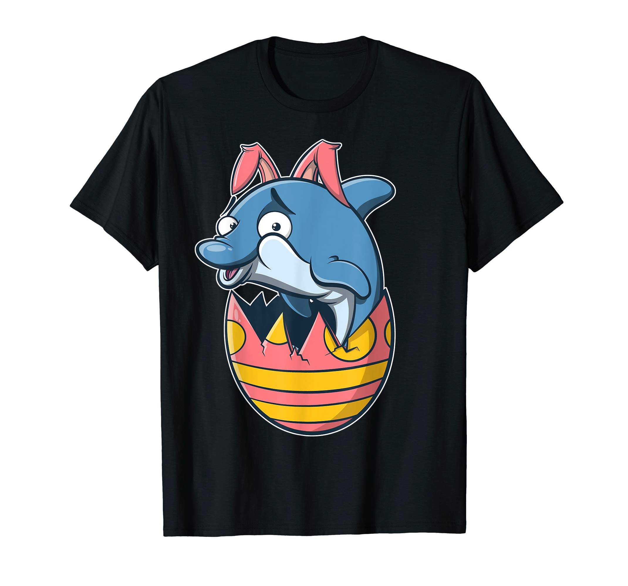 Dolphin Bunny Easter T Shirt for Boys, Girls, &amp; Adults