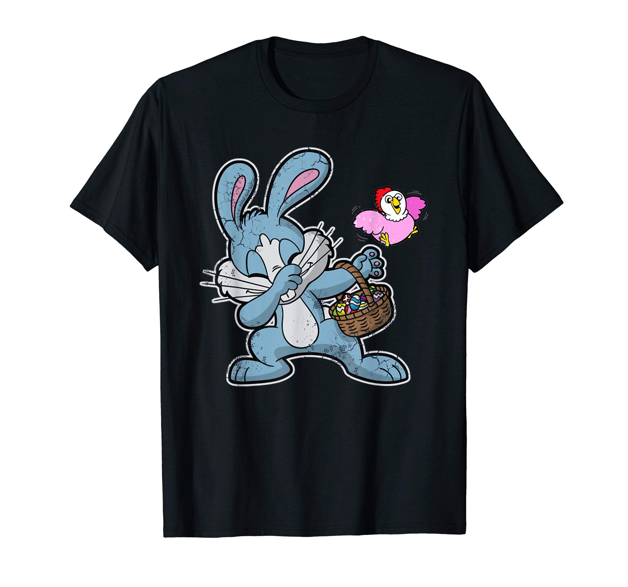 Easter Shirt For Kids Boys Girls Dabbing Easter Bunny Gift