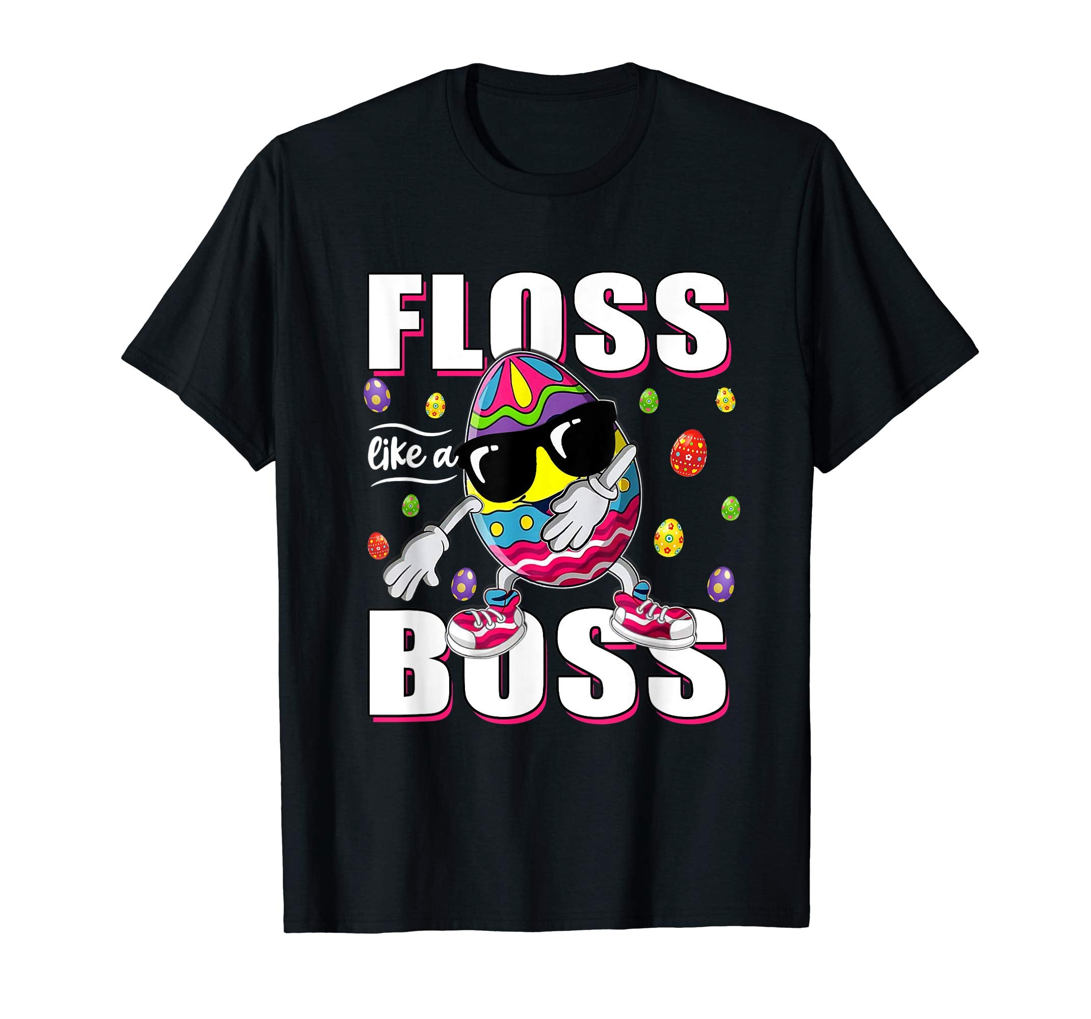 Easter Egg Floss Like A Boss Shirt Funny Easter Gift for Kid